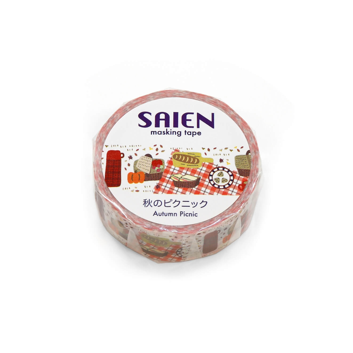 Saien Washi Tape - Autumn Picnic