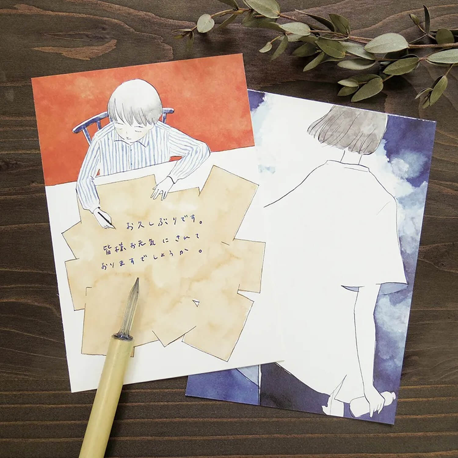 Sayuri Fujimaki Postcard Set – Until Next Time