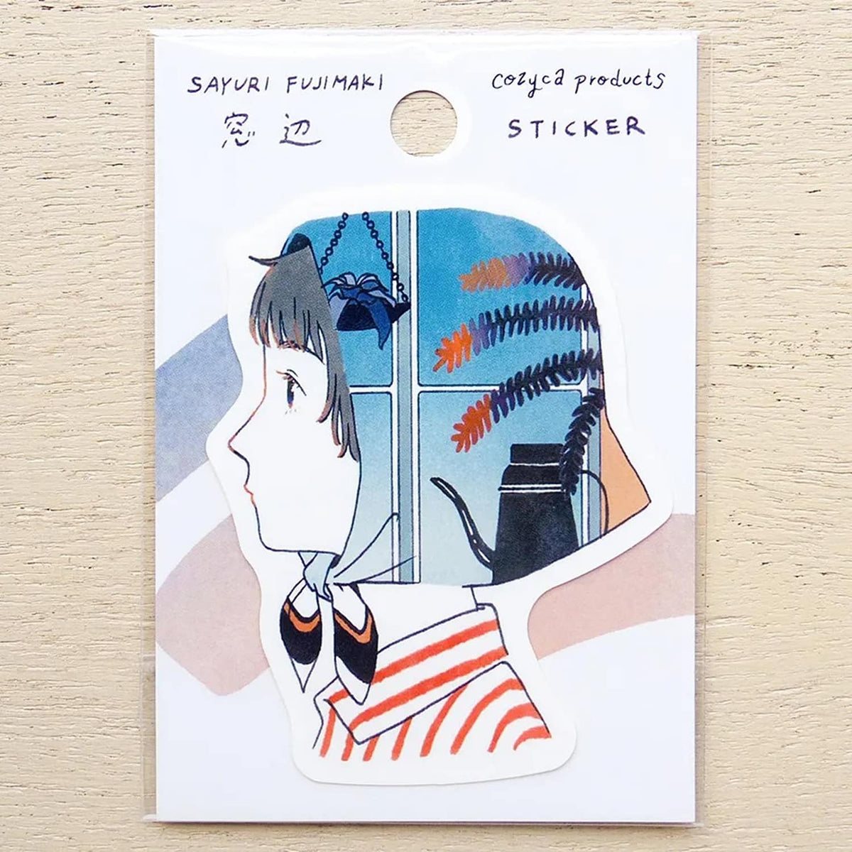 Sayuri Fujimaki Sticker – By the Window