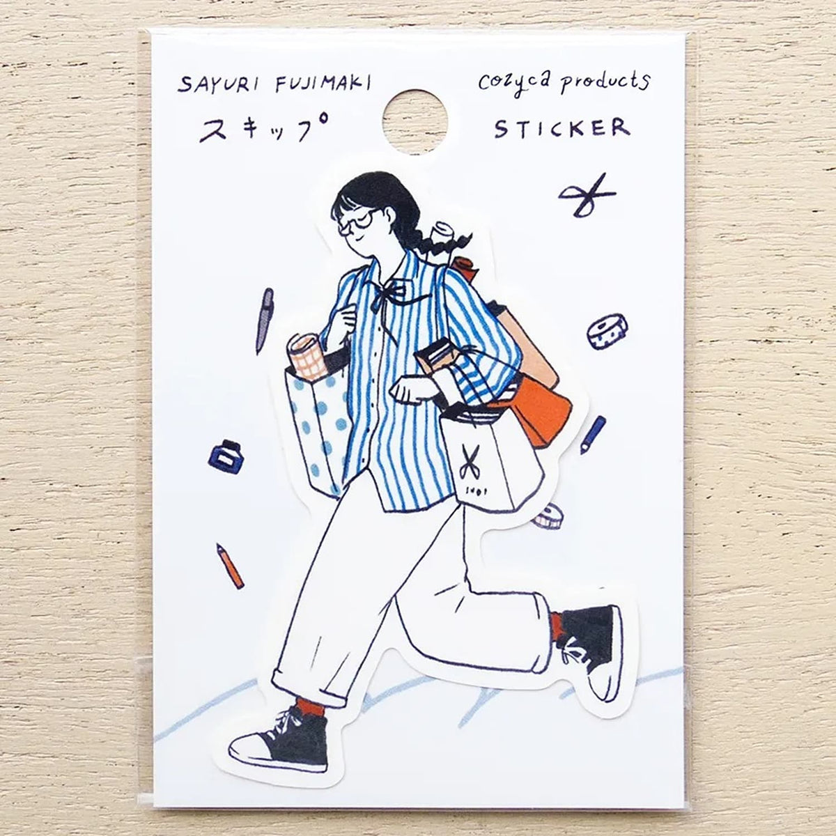 Sayuri Fujimaki Sticker – Skip