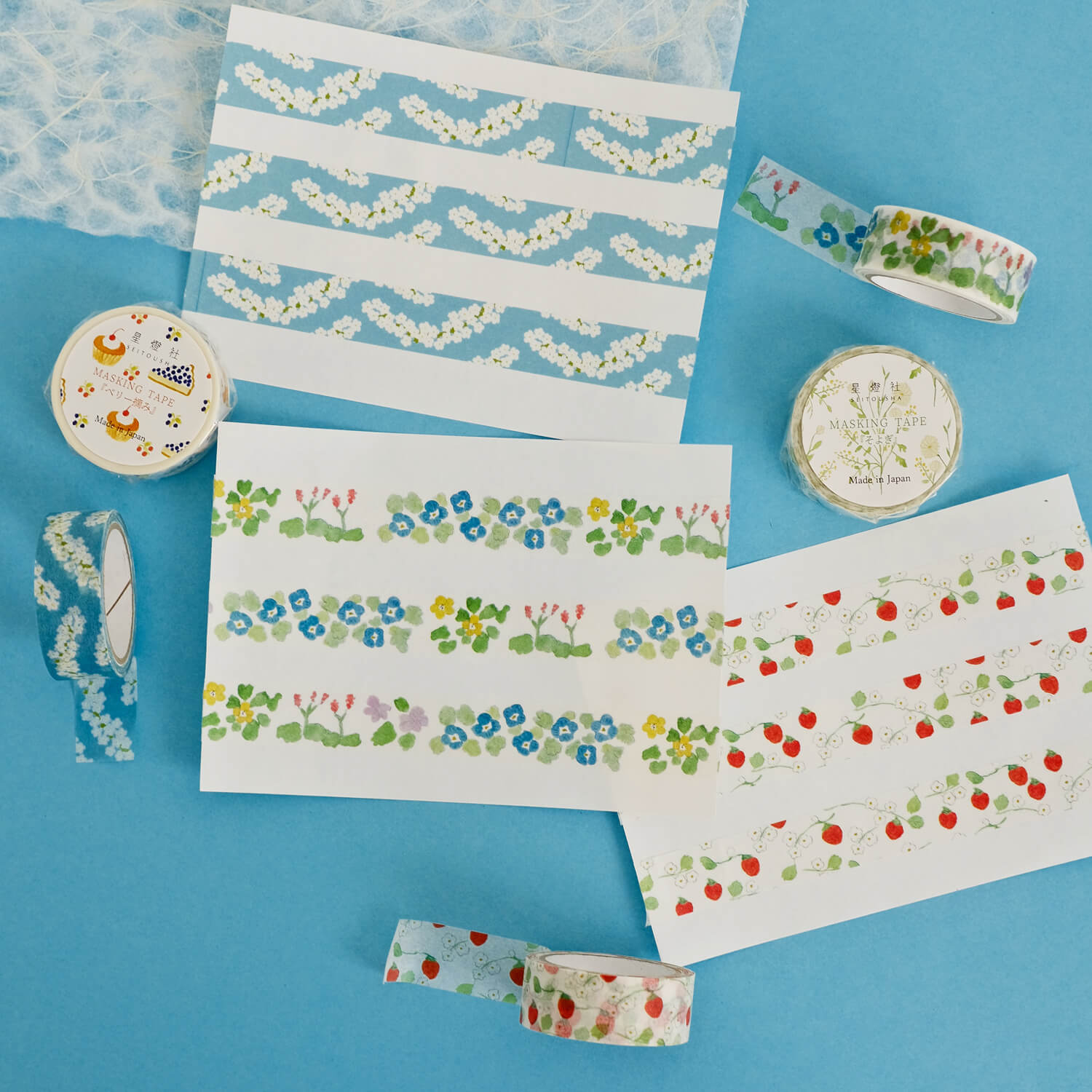 Seitousha Masking Tape – Flower Lantern