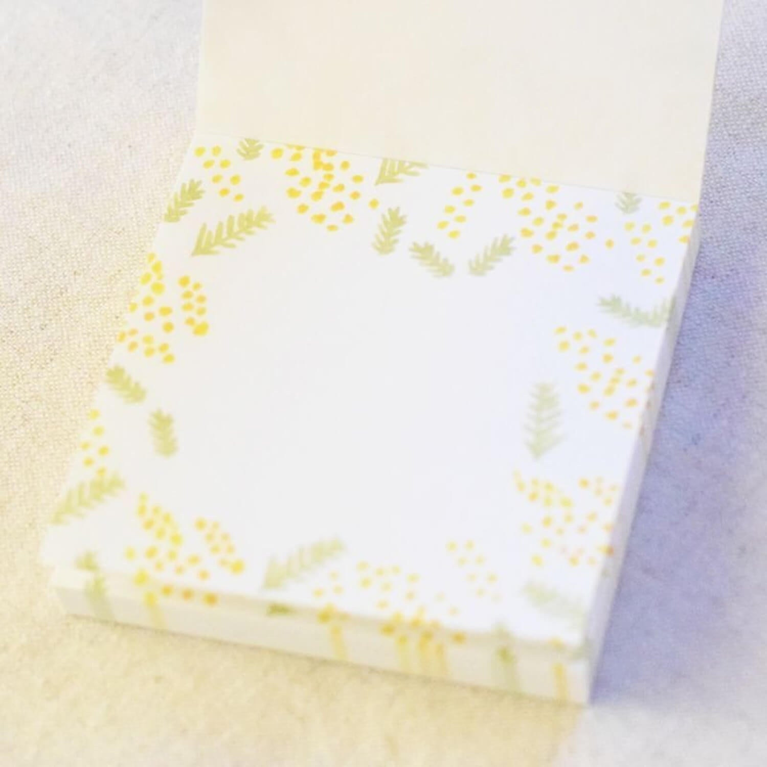 Seitousha Block Memo Pad – Mimosa