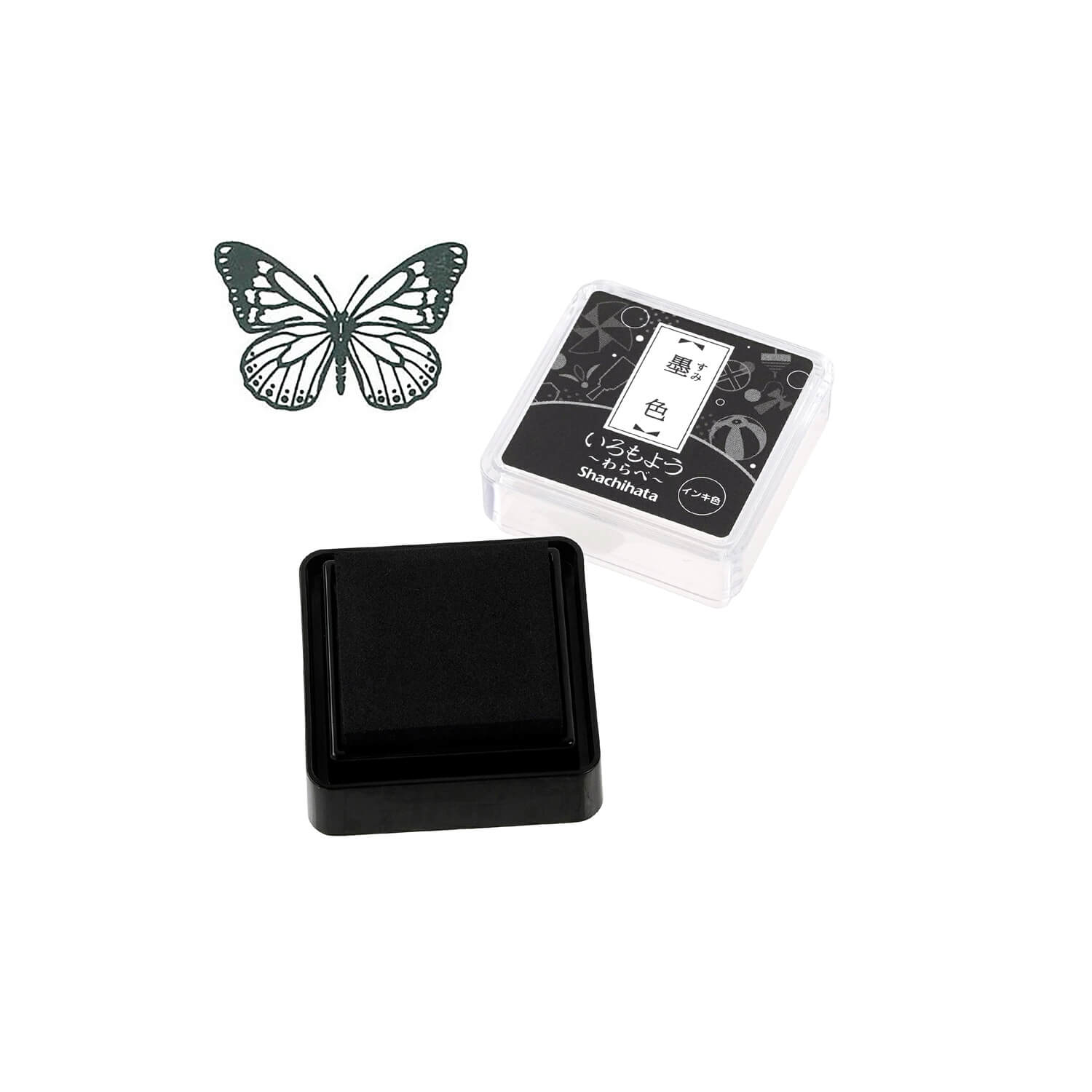 Shachihata Iromoyo Mini Oil-Based Ink Pad