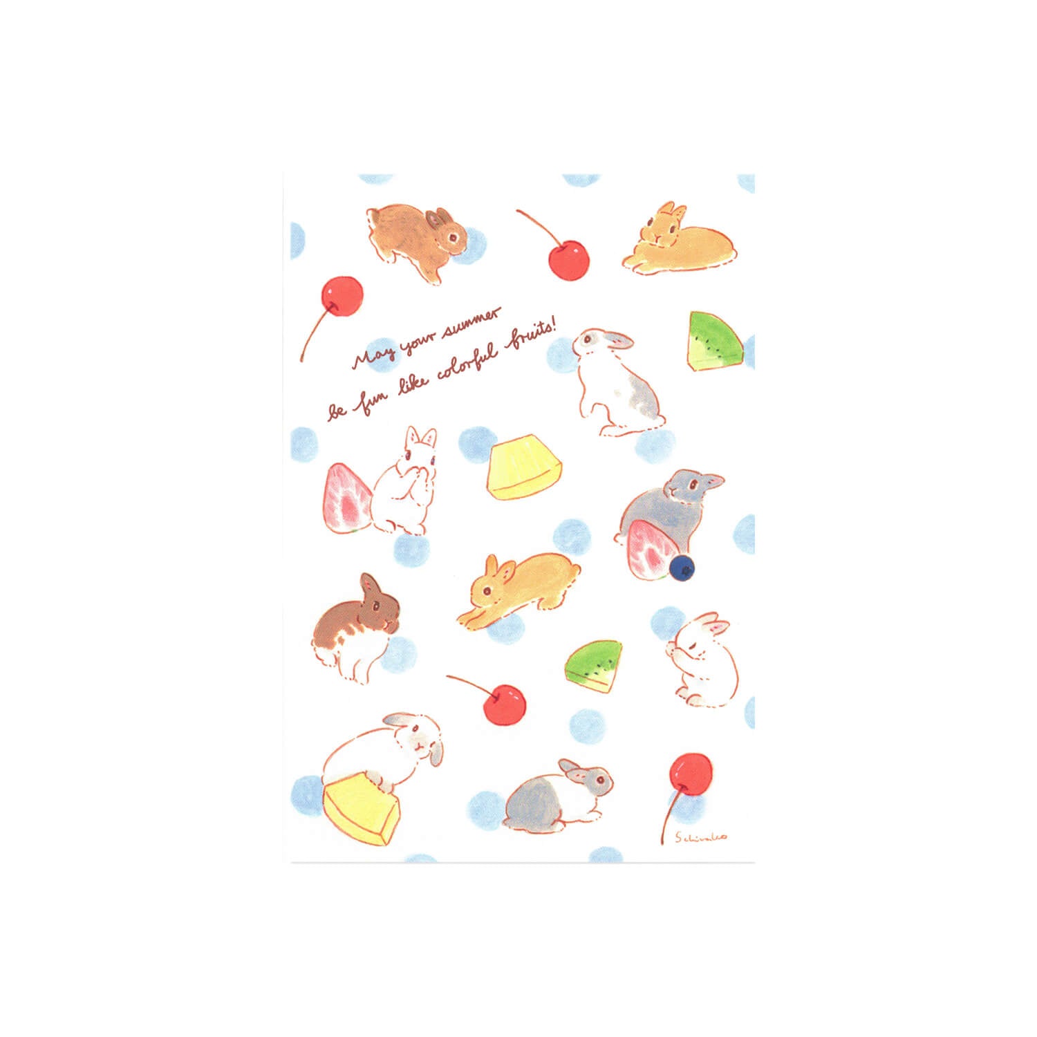 Shinako Moriyama Summer Postcard – Fruit Punch