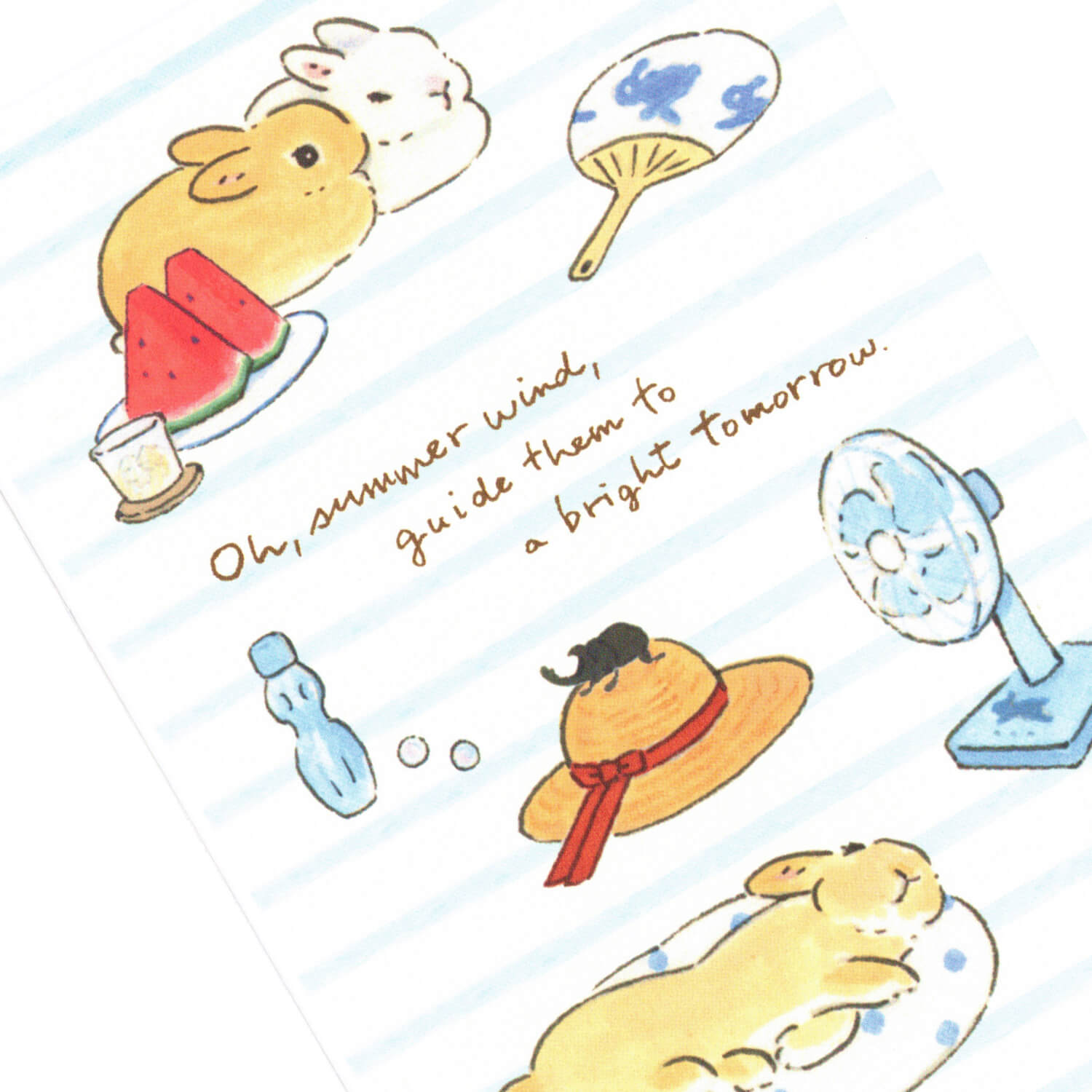 Shinako Moriyama Summer Postcard – Summer Vacation