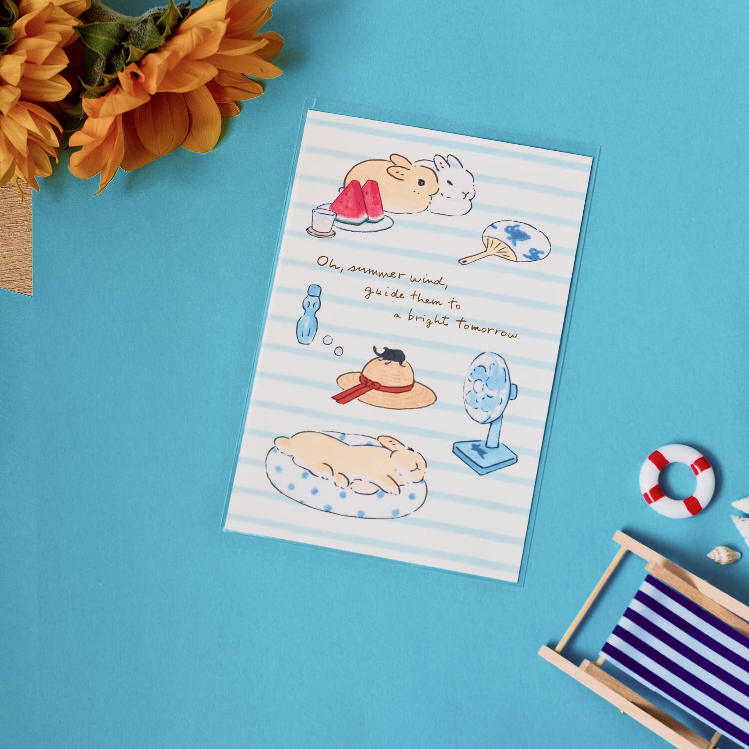 Shinako Moriyama Summer Postcard – Summer Vacation