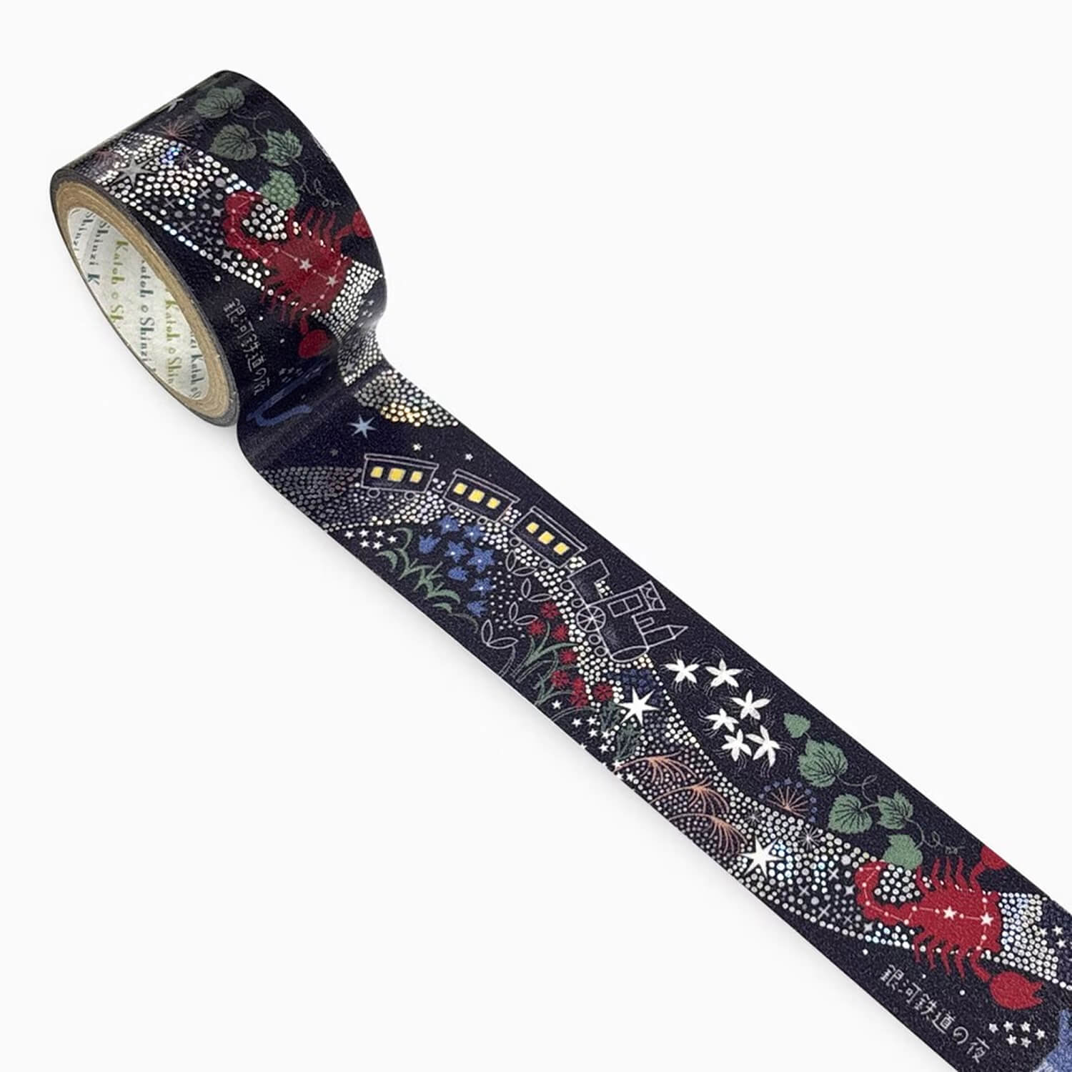 Shinzi Katoh 27mm Kirapika Masking Tape – Night on the Galactic Railroad 2