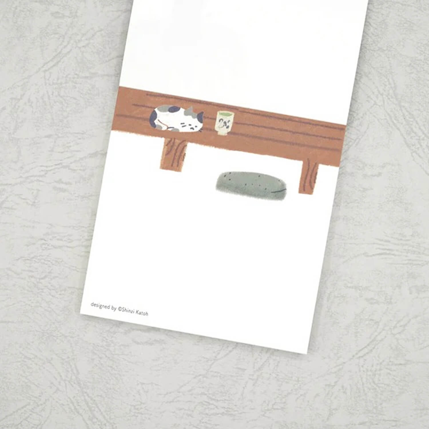 Shinzi Katoh Block Memo – I Am a Cat