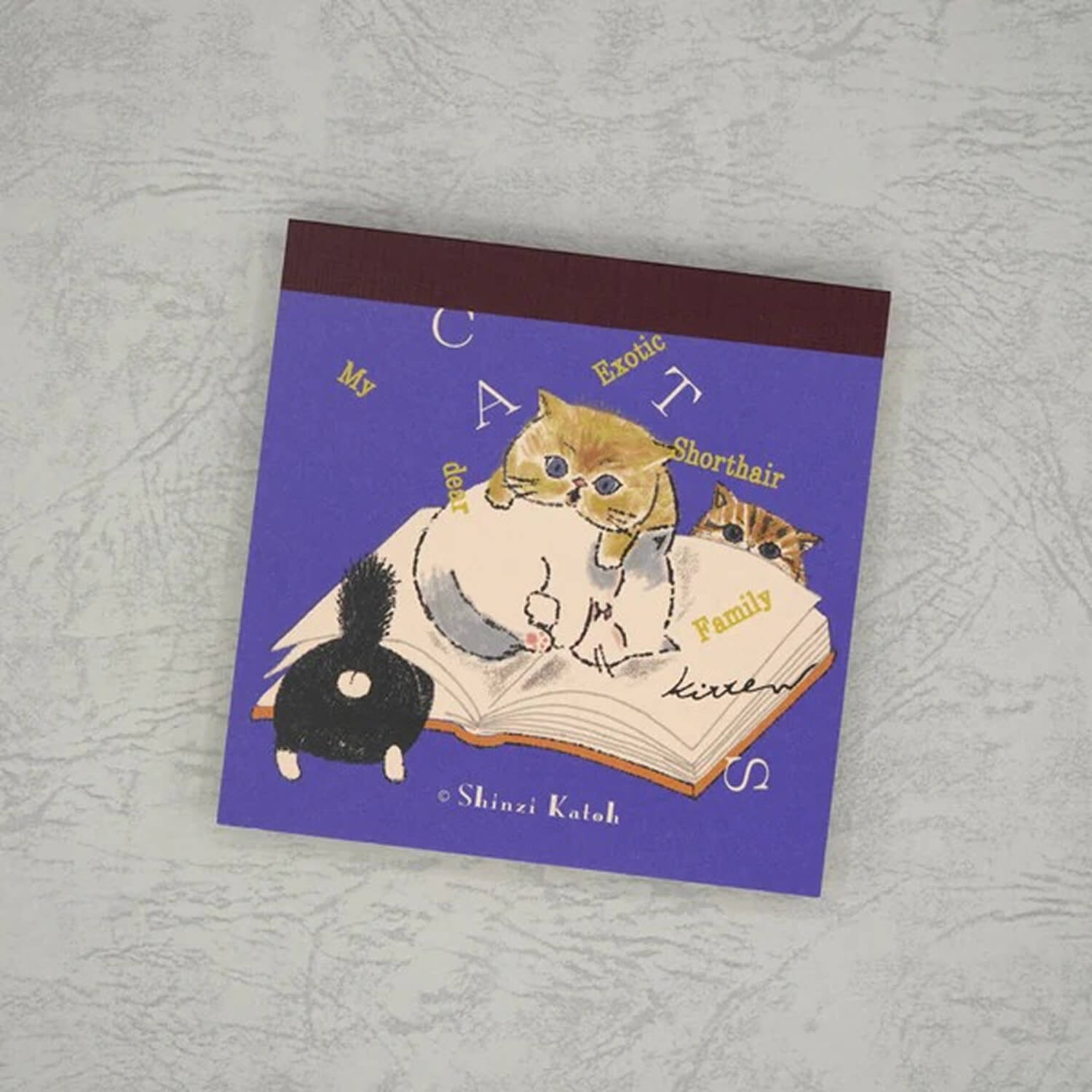 Shinzi Katoh Block Memo – My Dear Cats