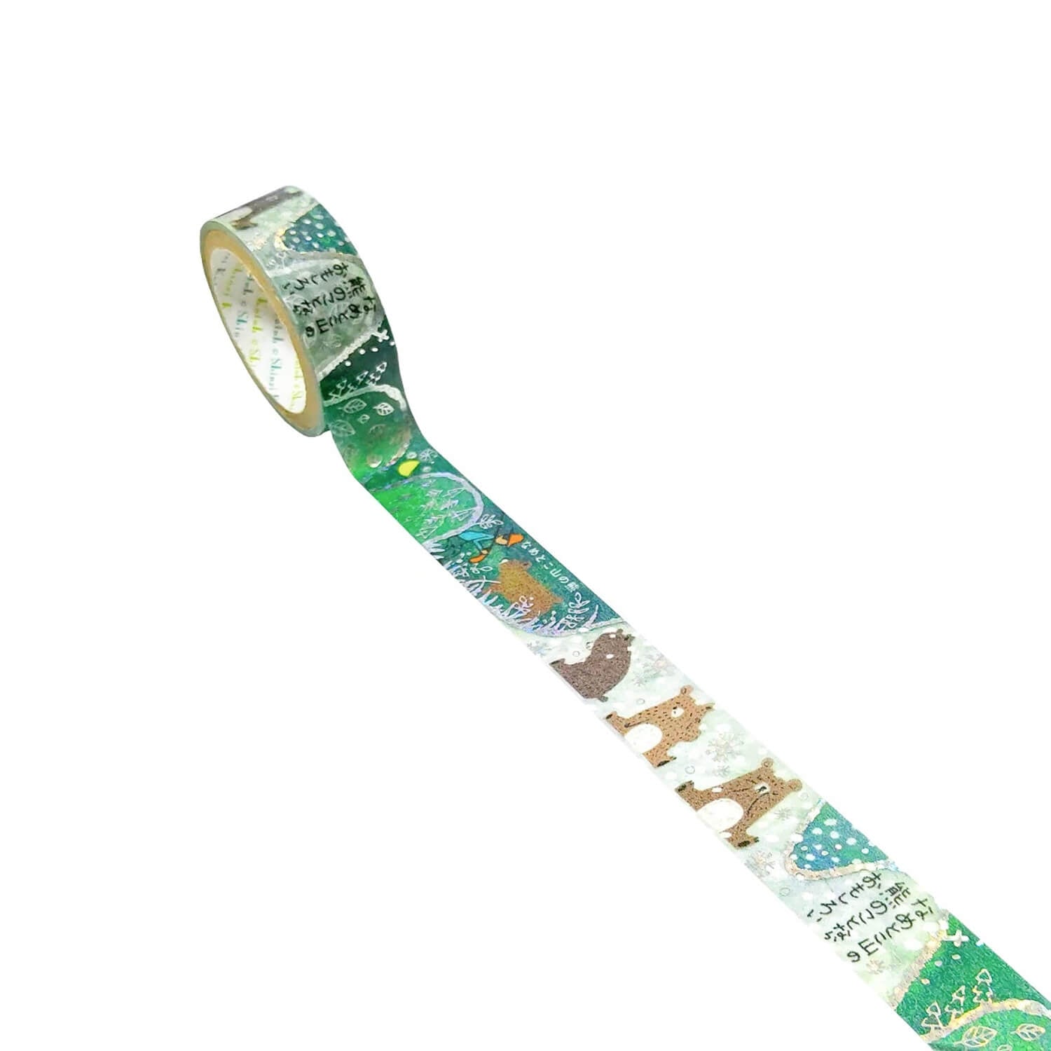 Shinzi Katoh Washi Tape – The Bears of Nametoko Mountain