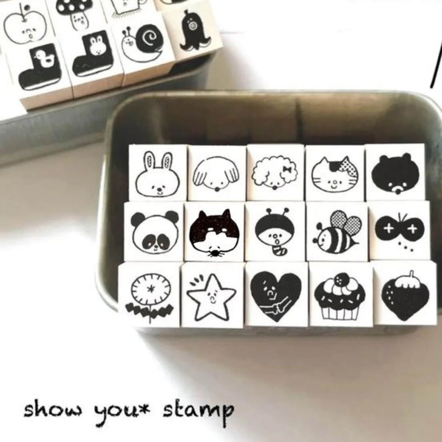 Show You* Stamp Mini Rubber Stamp