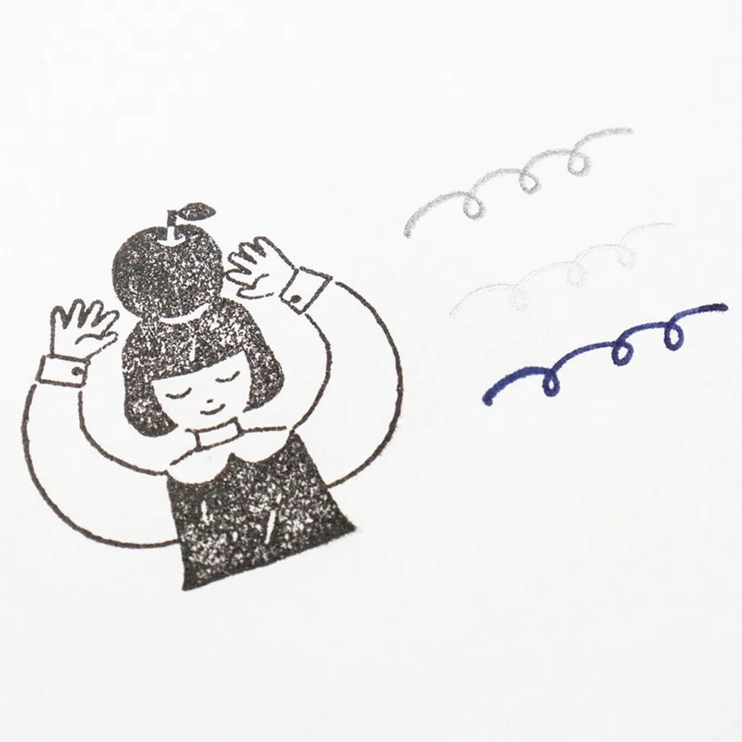 Shuku Nishi Stamp Notebook – Swan Forest