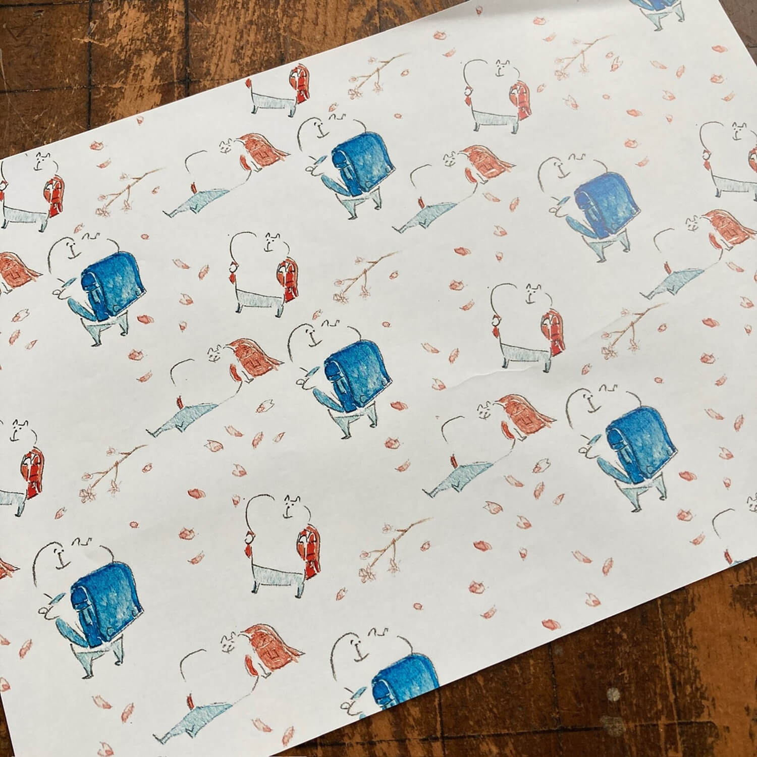 Spica Garden A4 Design Paper Set – 12 Months