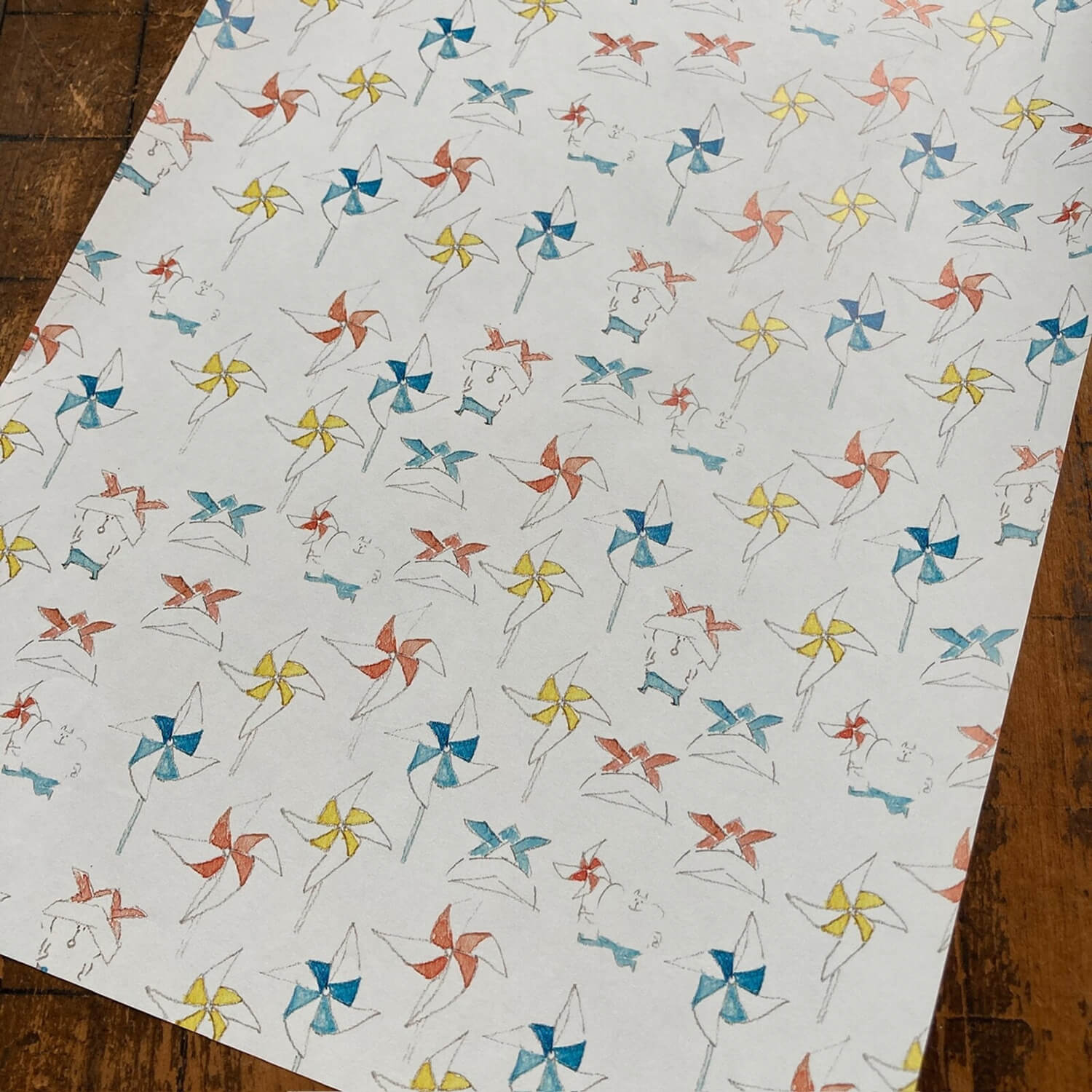 Spica Garden A4 Design Paper Set – 12 Months
