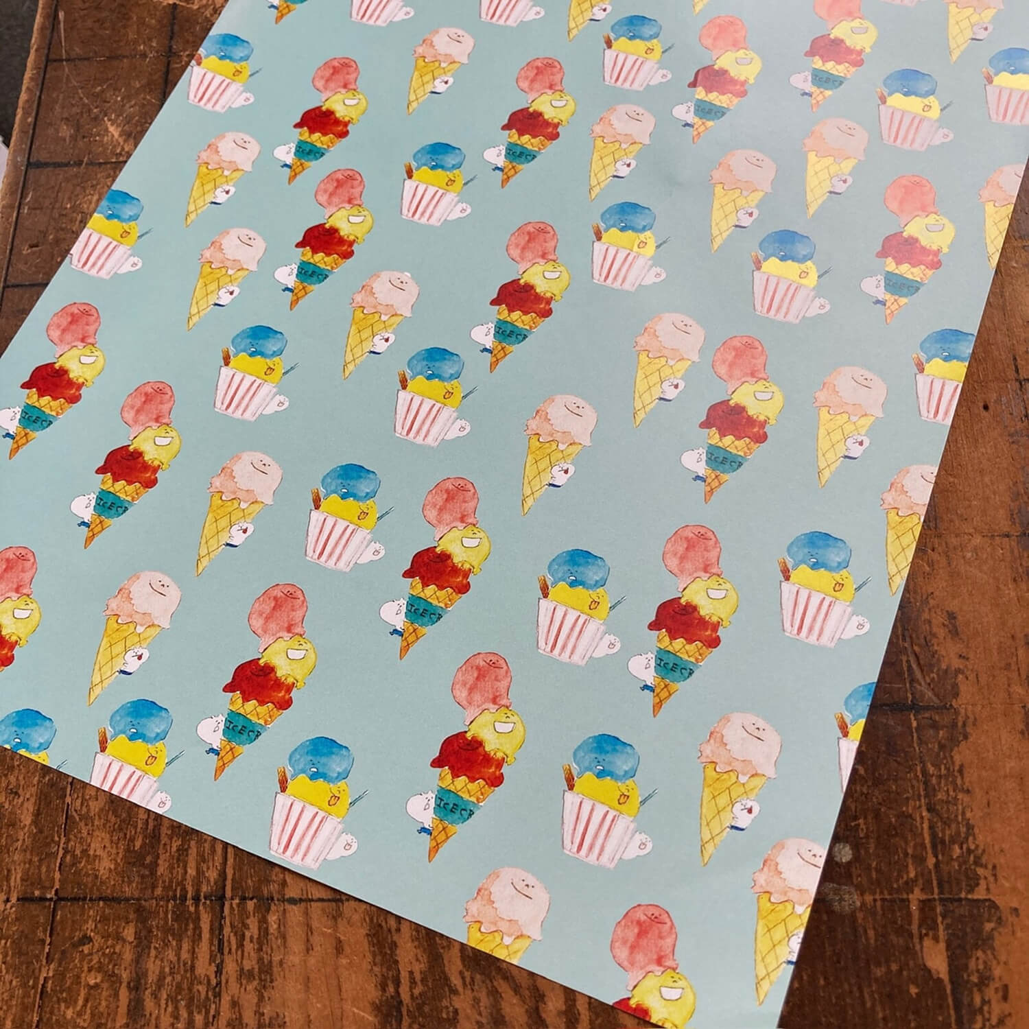 Spica Garden A4 Design Paper Set – 12 Months