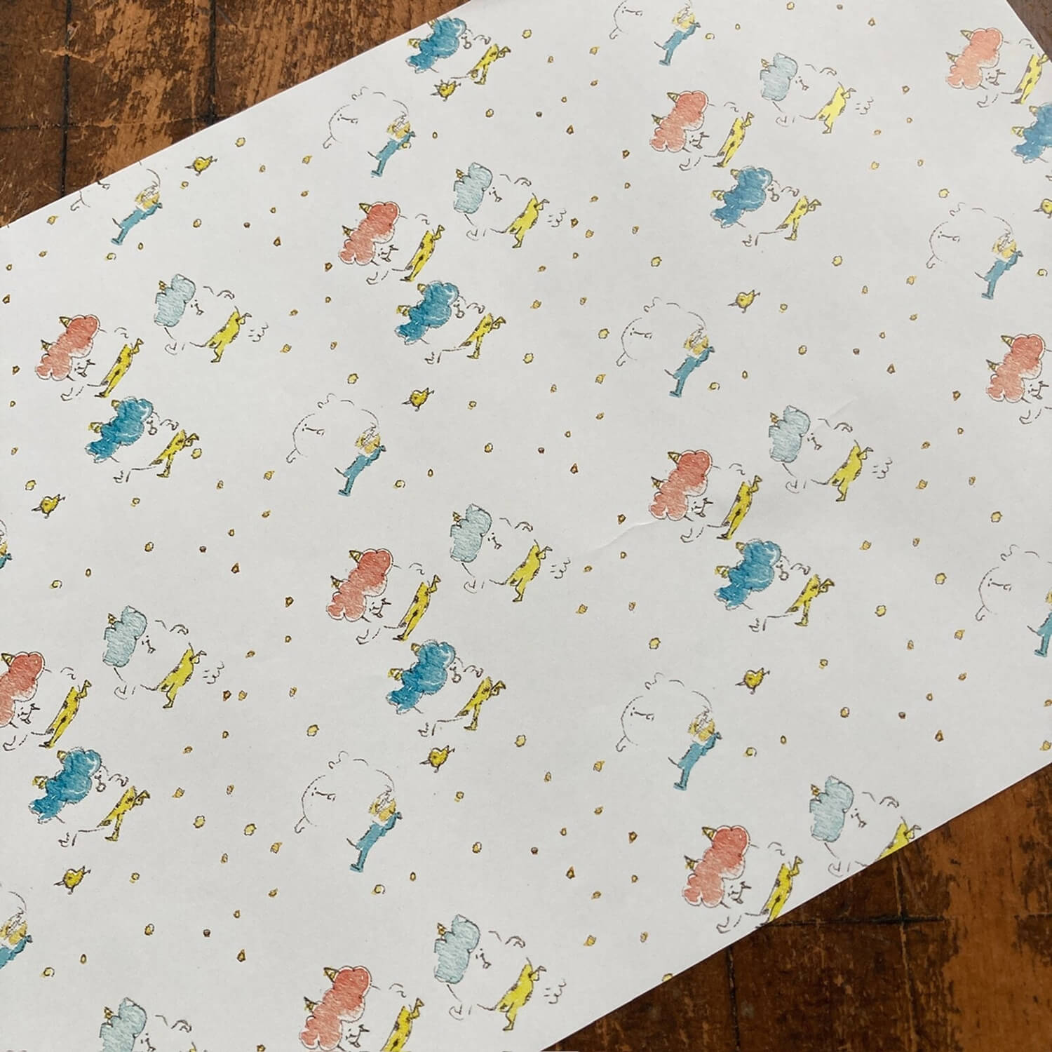 Spica Garden A4 Design Paper Set – 12 Months