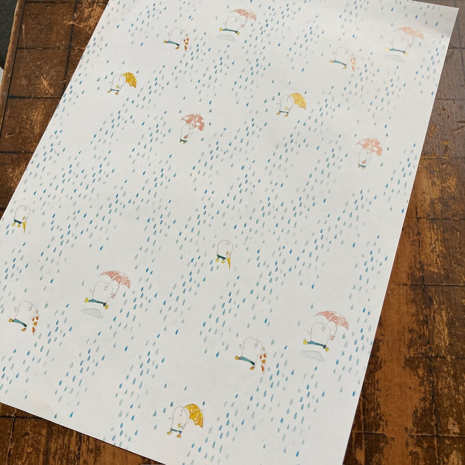 Spica Garden A4 Design Paper Set – 12 Months