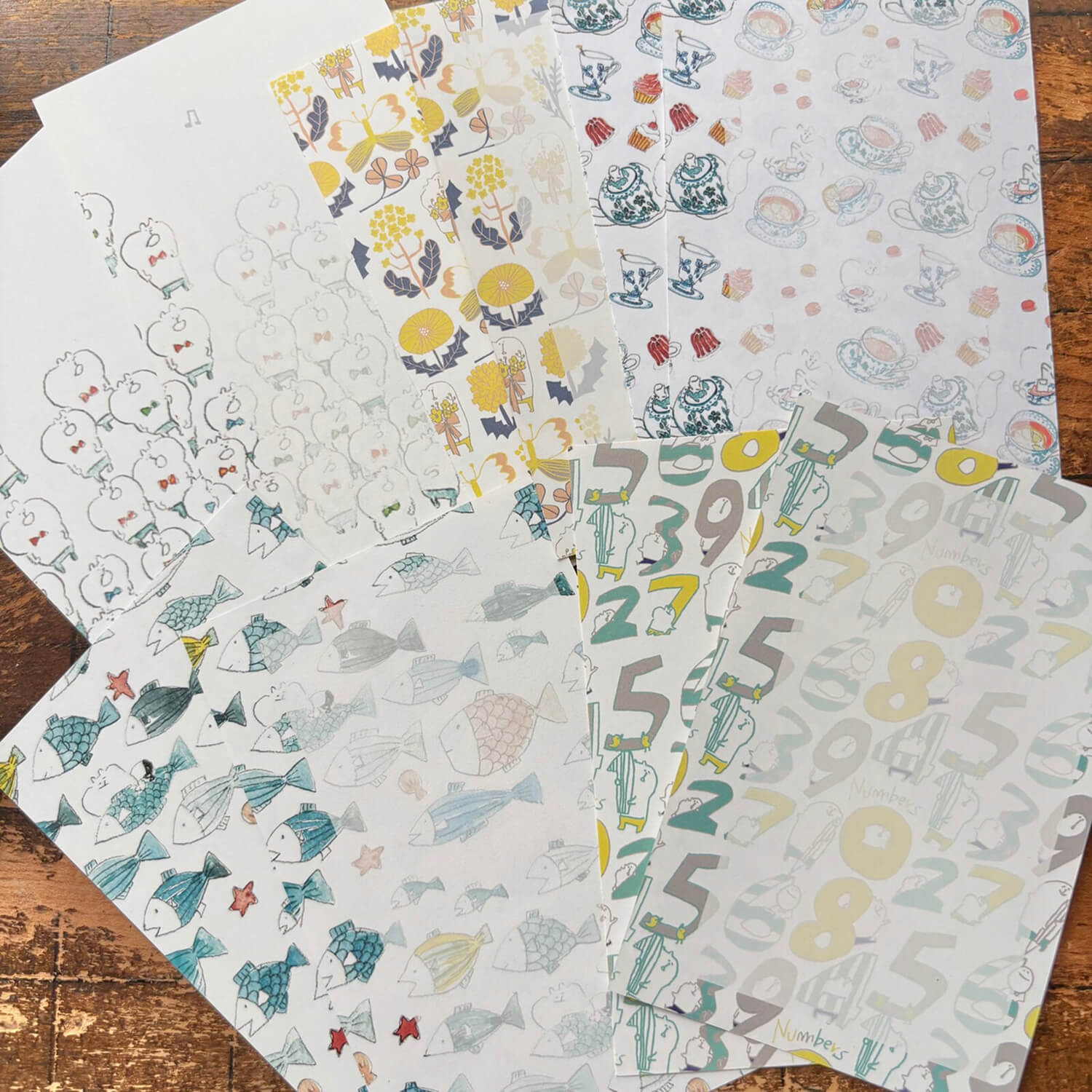 Spica Garden M6 Notebook Refills – Blue