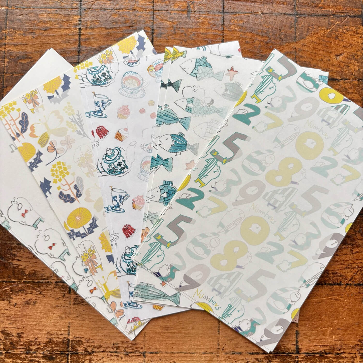 Spica Garden M6 Notebook Refills – Blue