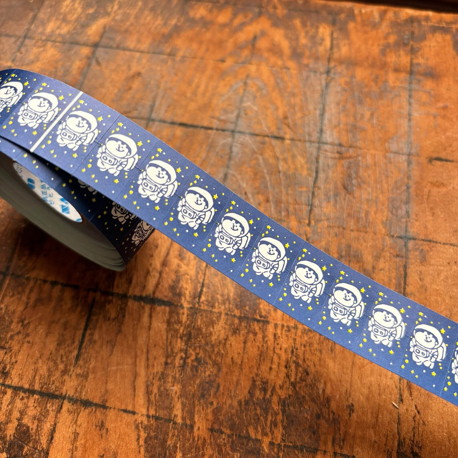 Spica Garden Original Character Labeler Sticker Roll – Astronaut