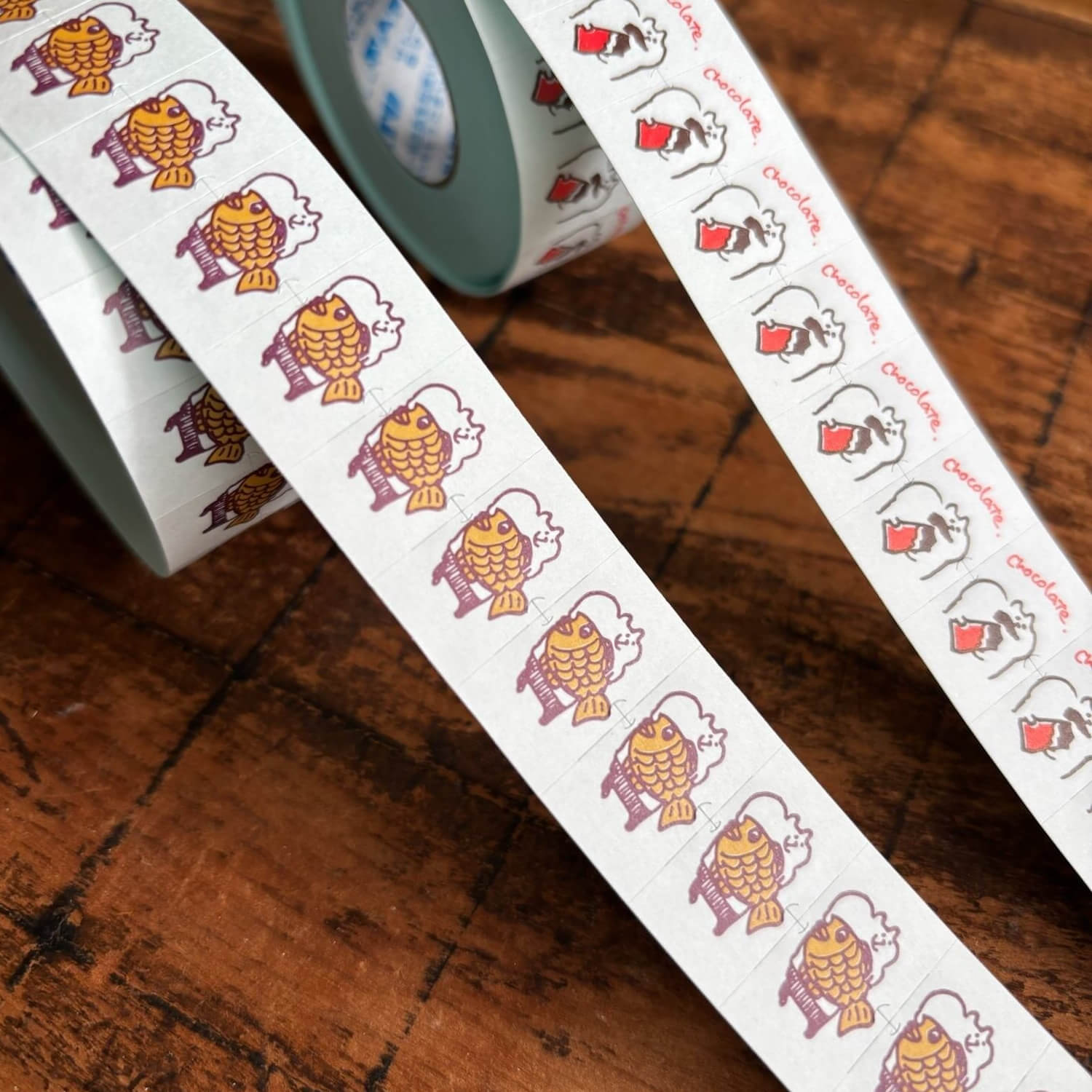 Spica Garden Original Character Labeler Sticker Roll – Daiyaki