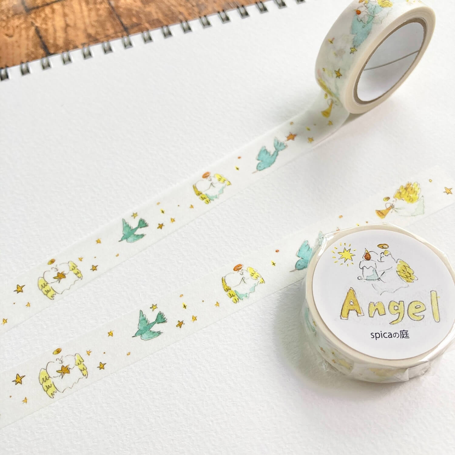 Spica Garden Original Character Washi Tape – Angel