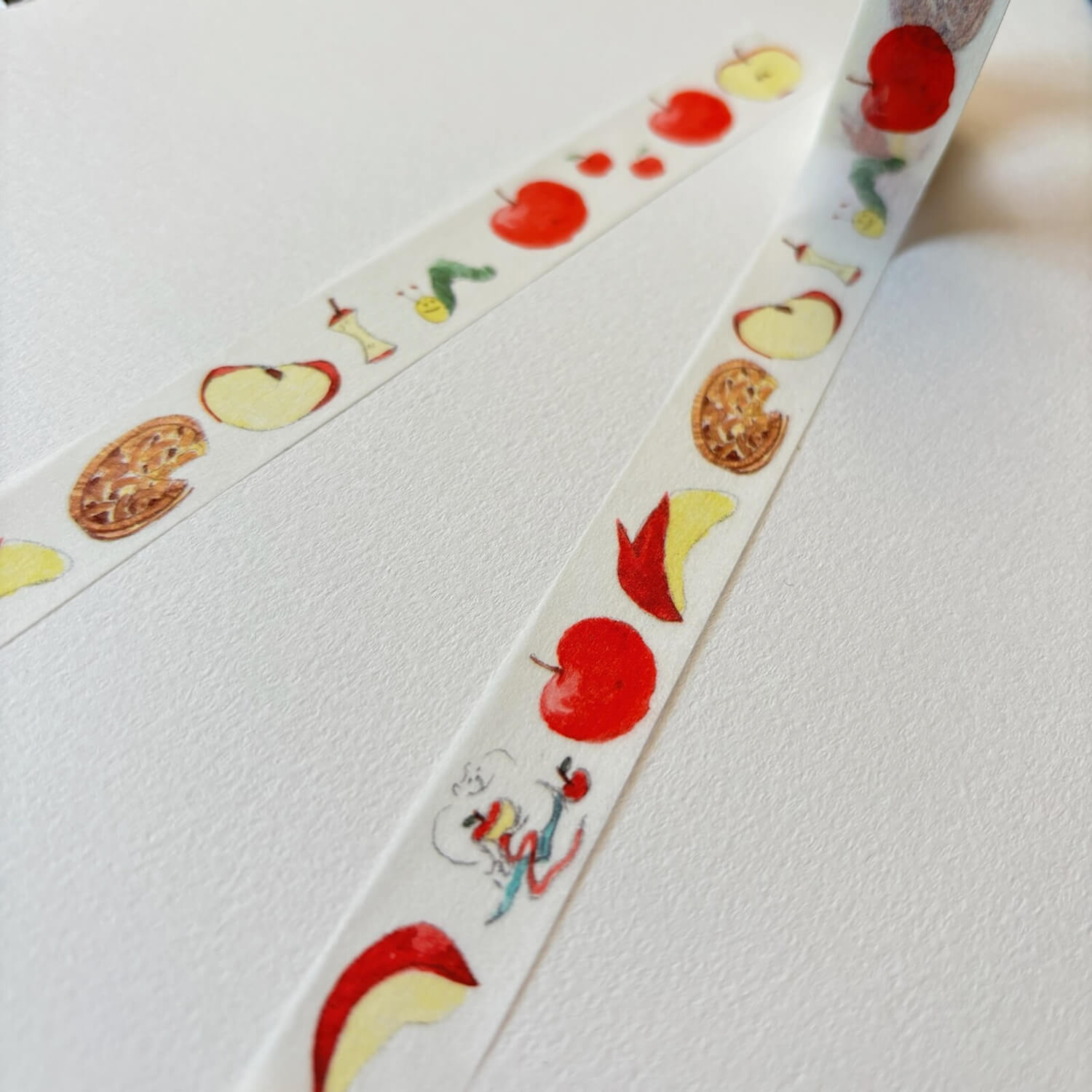 Spica Garden Original Character Washi Tape – Apple