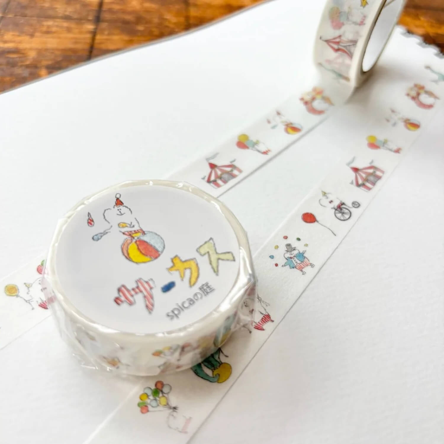 Spica Garden Original Character Washi Tape – Circus