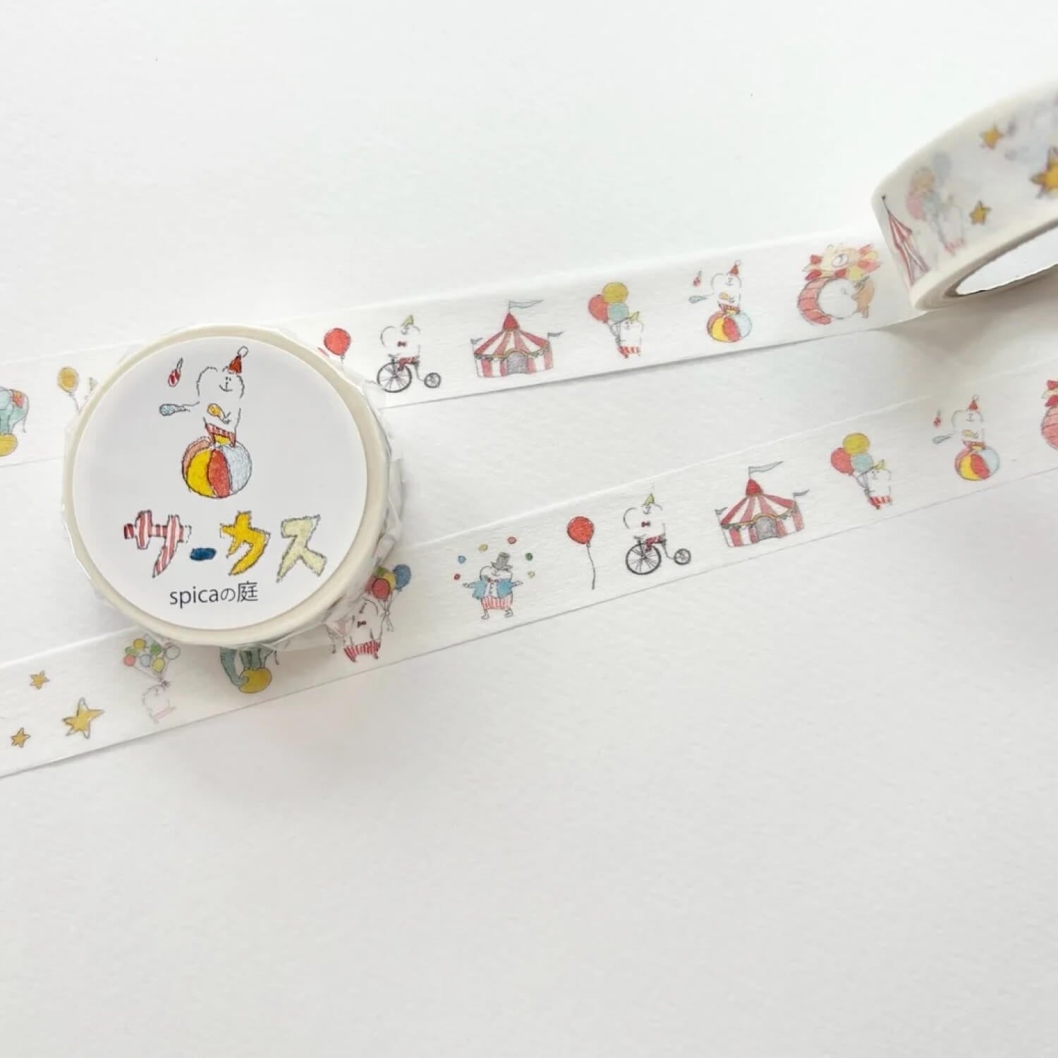 Spica Garden Original Character Washi Tape – Circus