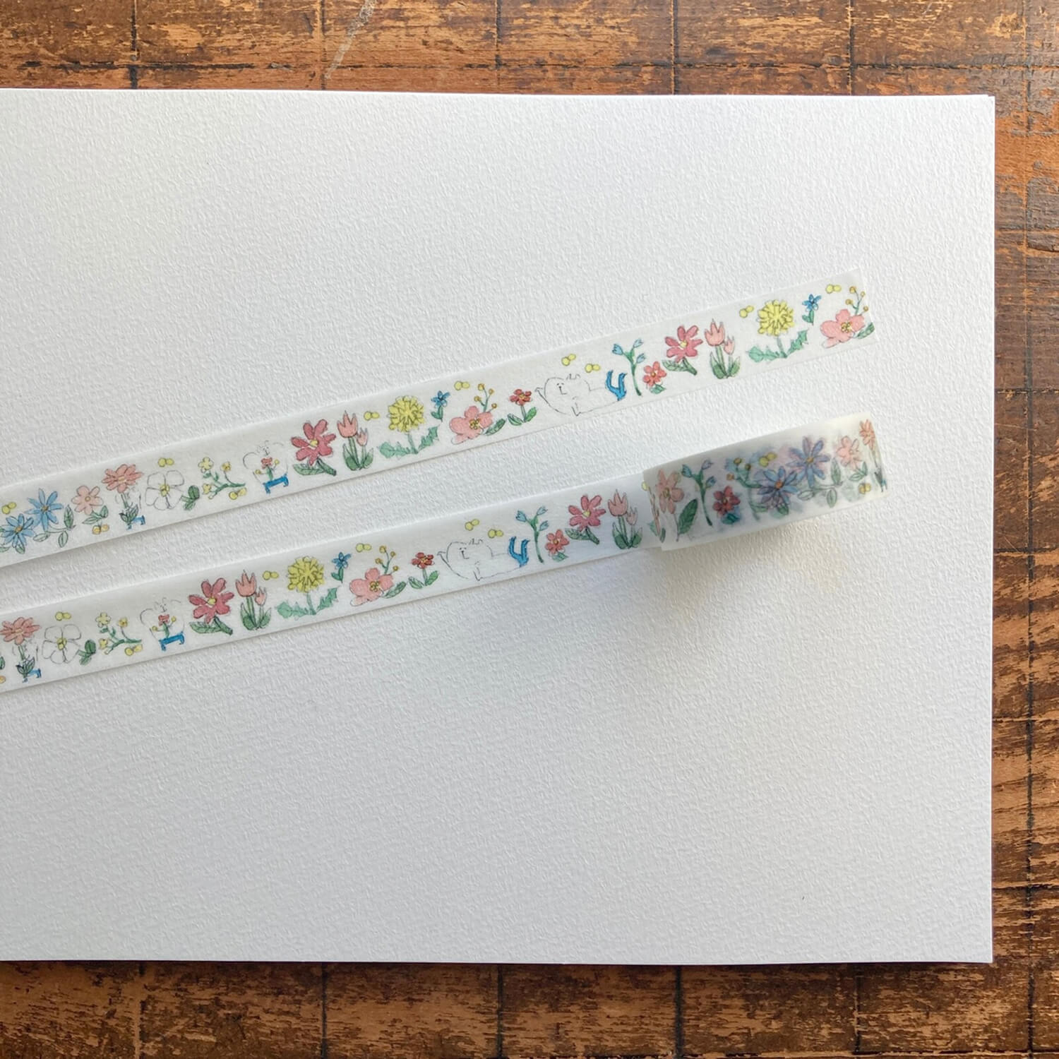 Spica Garden Original Character Washi Tape – Flower