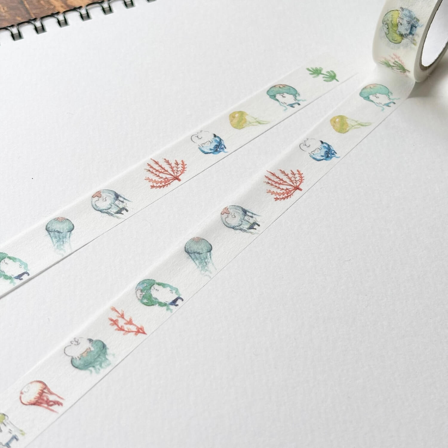Spica Garden Original Character Washi Tape – Jellyfish