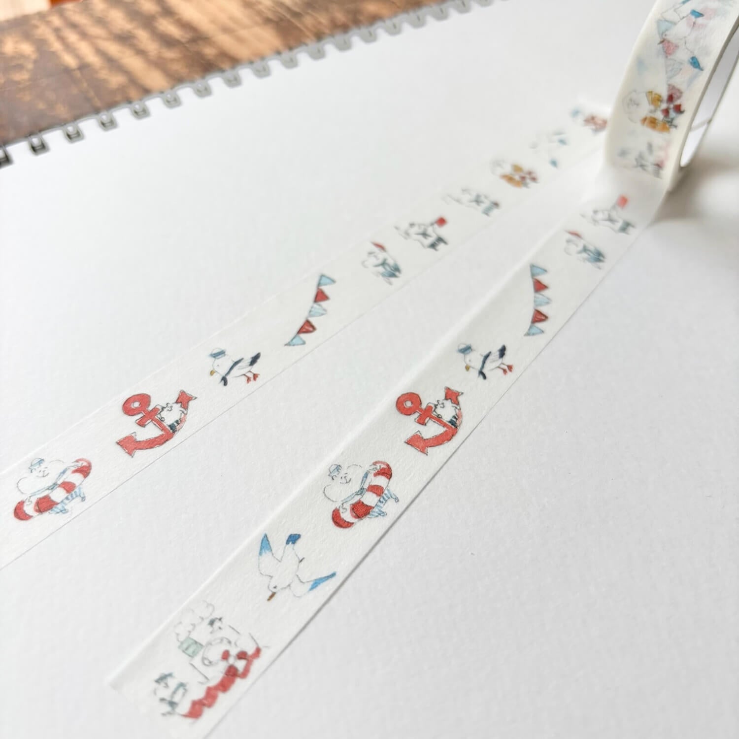 Spica Garden Original Character Washi Tape – Marine