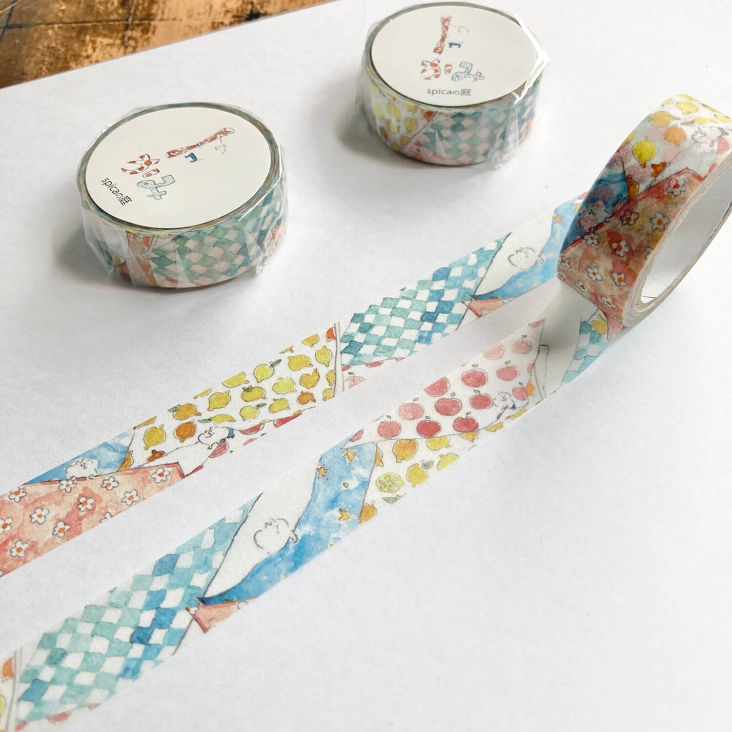 Spica Garden Original Character Washi Tape – Paper