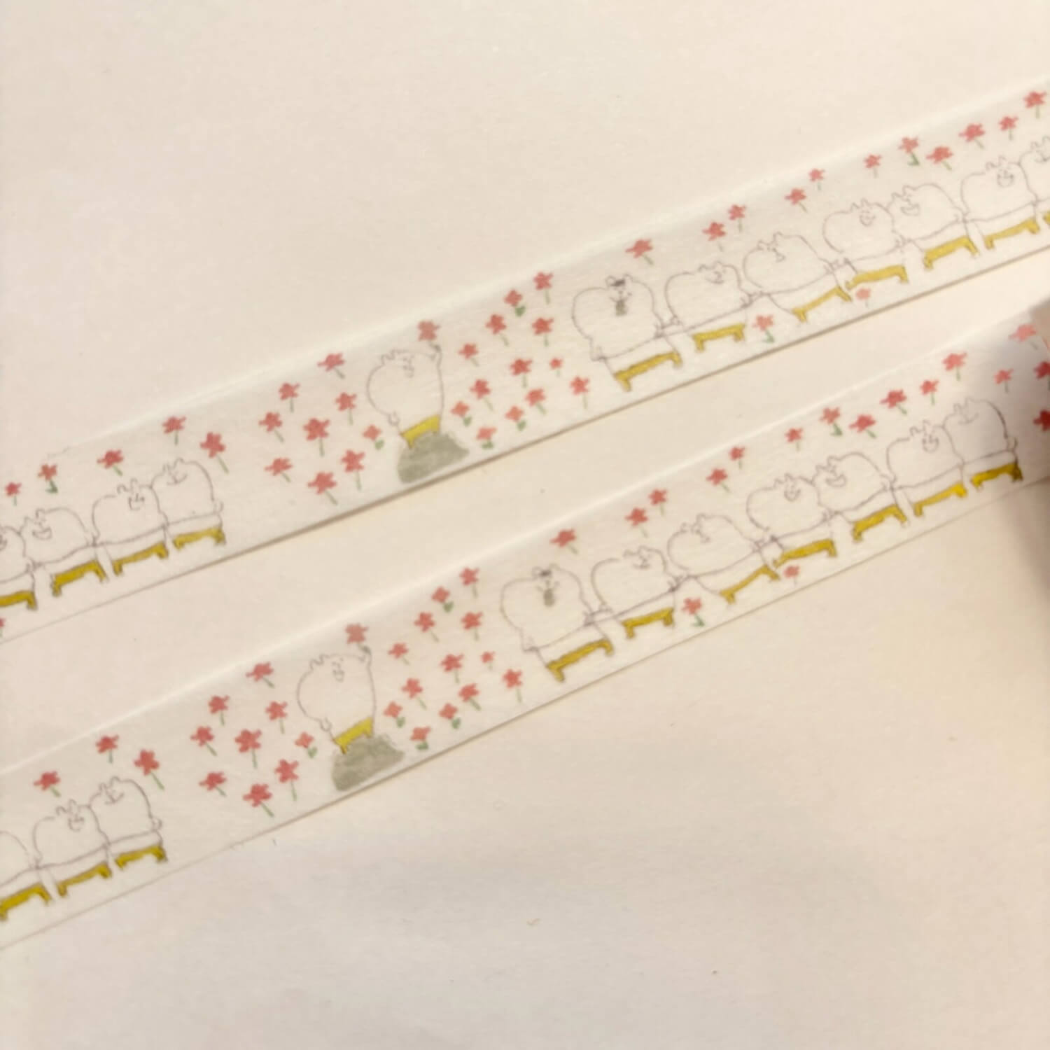 Spica Garden Original Character Washi Tape – Playing Train