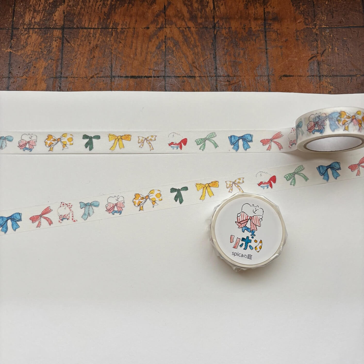 Spica Garden Original Character Washi Tape – Ribbon