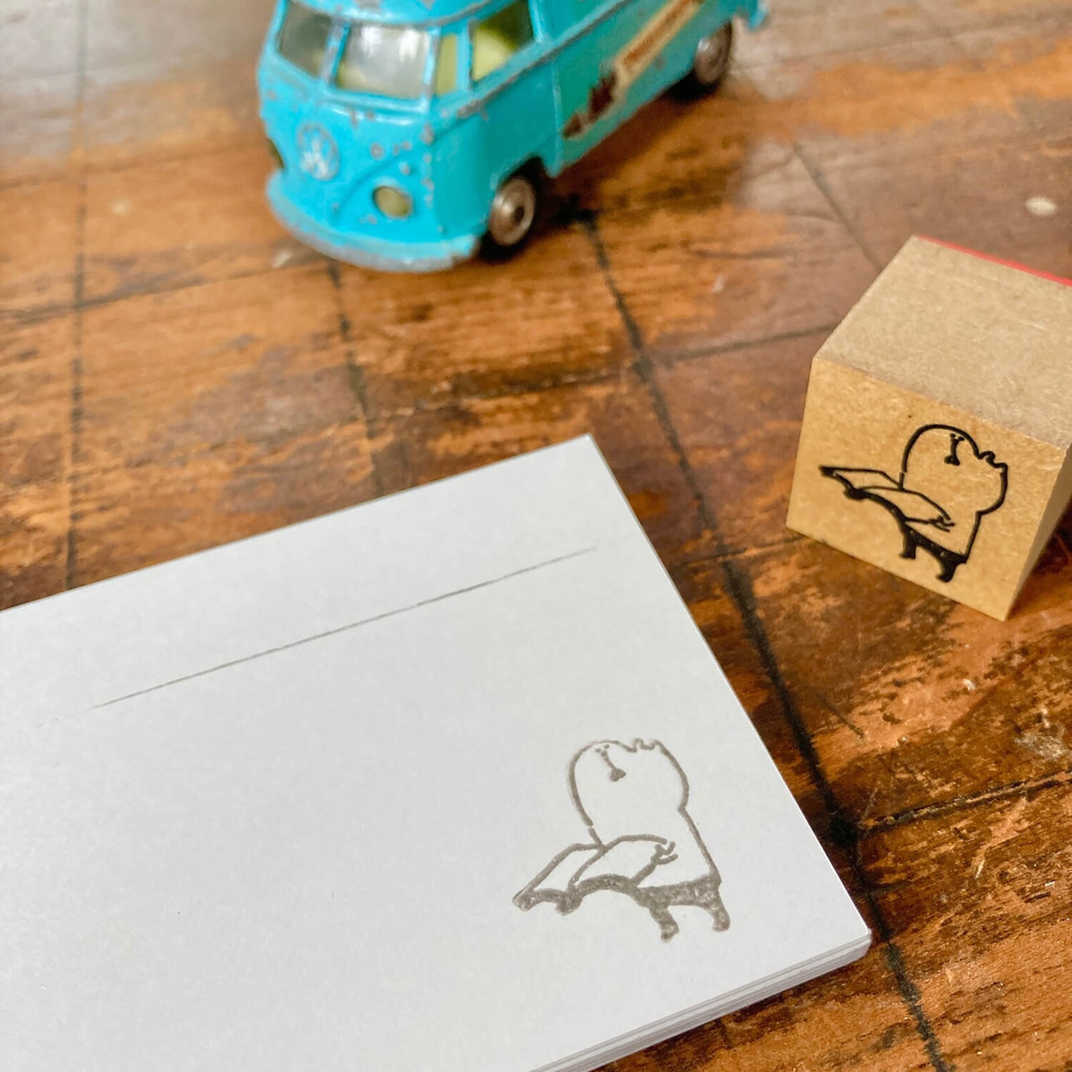 Spica Garden Original Character Wood Mount Stamp – Book