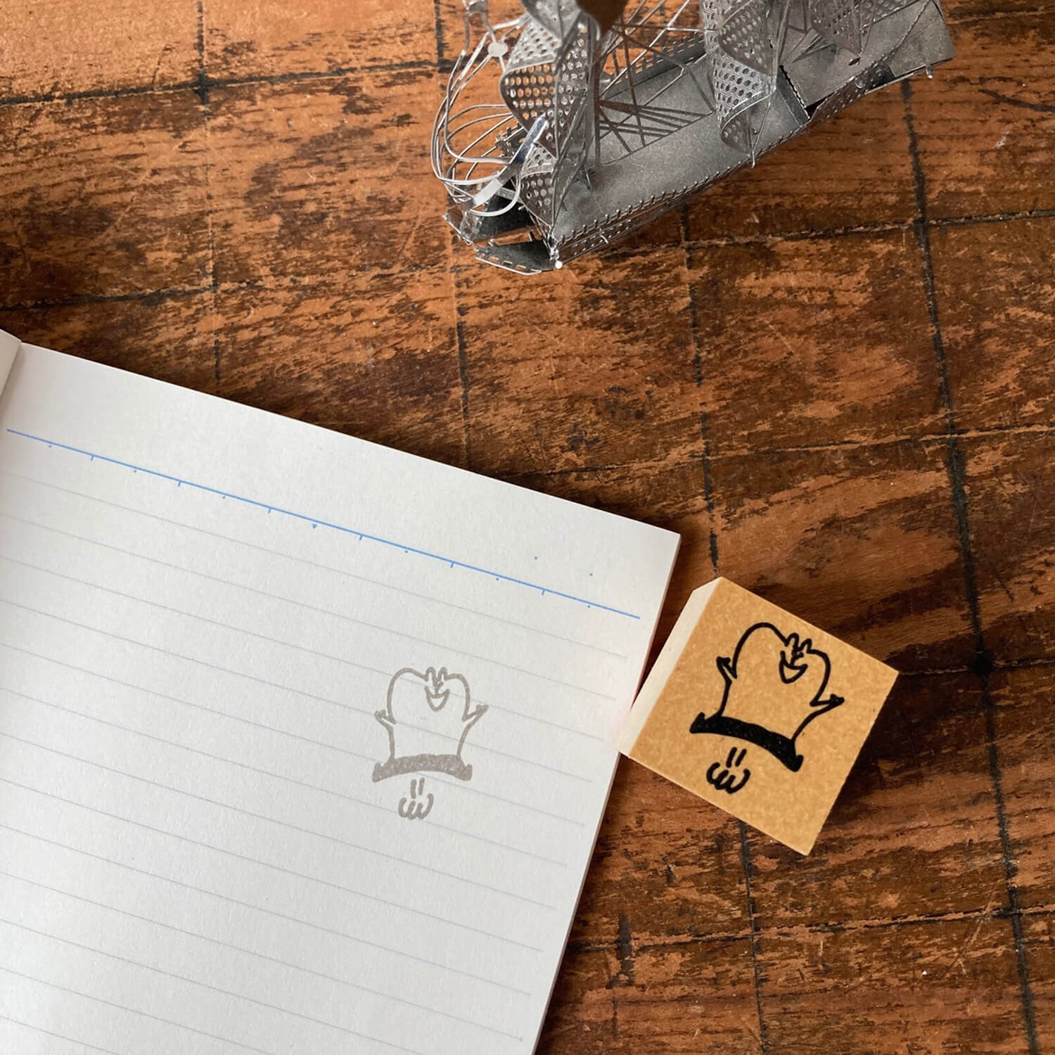 Spica Garden Original Character Wood Mount Stamp – Hooray