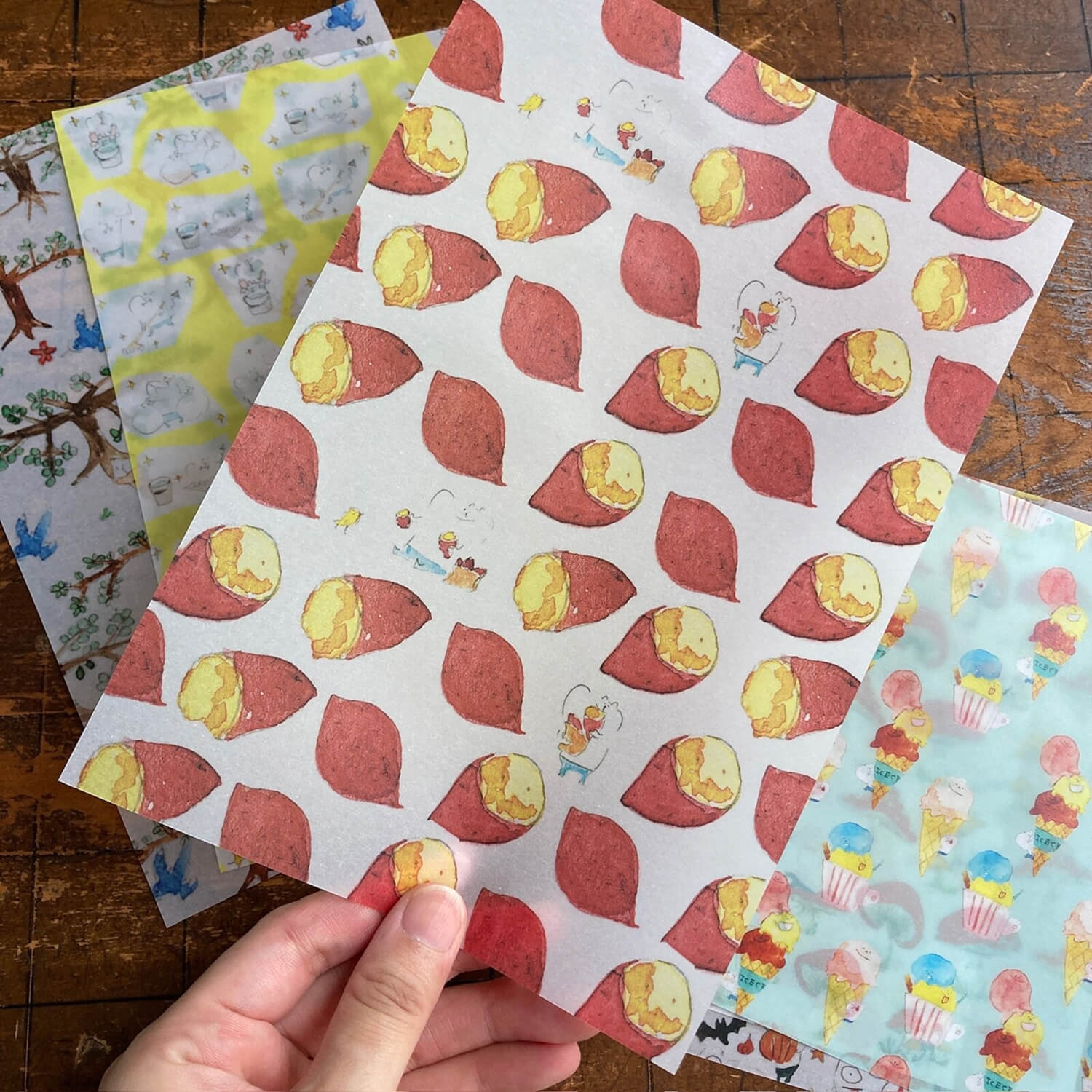 Spica Garden Tracing Paper Set – Autumn Designs