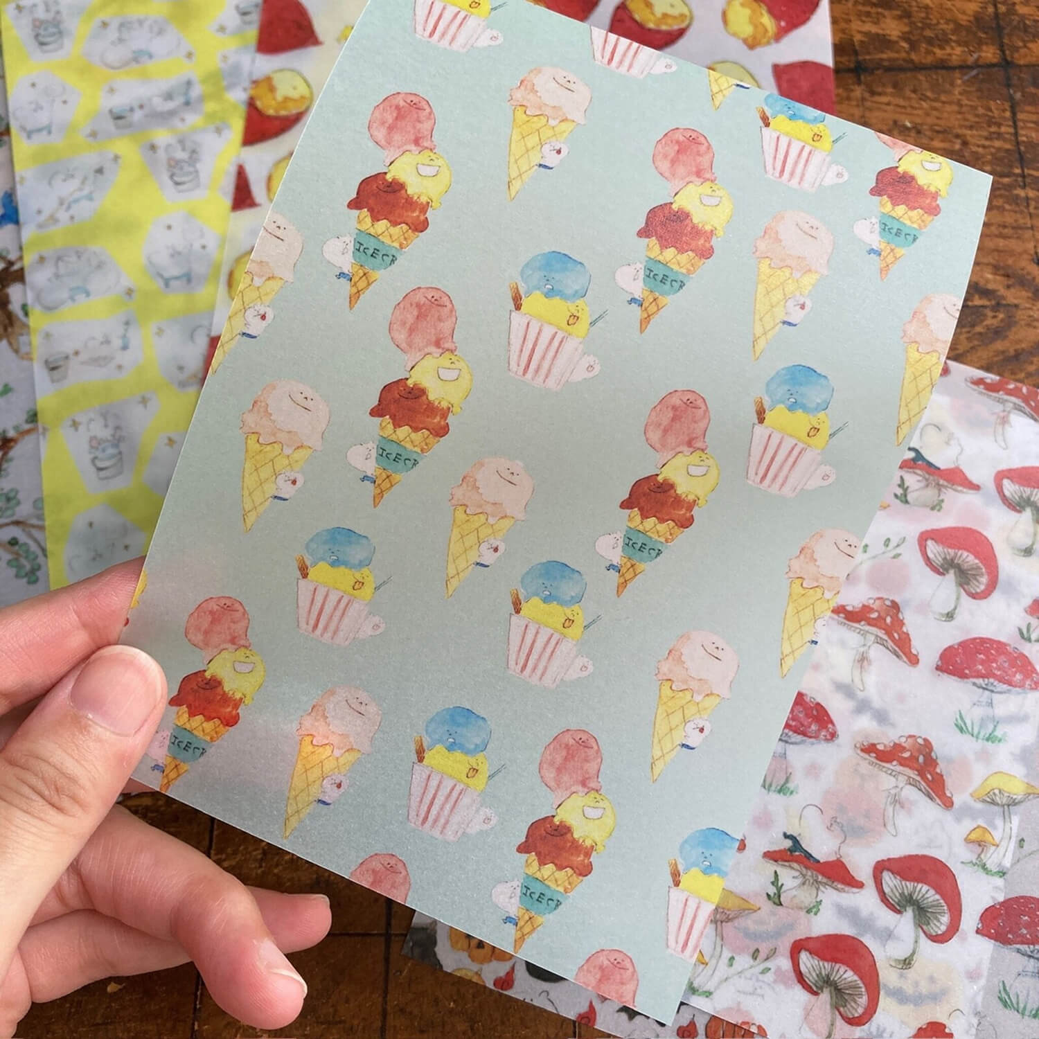 Spica Garden Tracing Paper Set – Autumn Designs