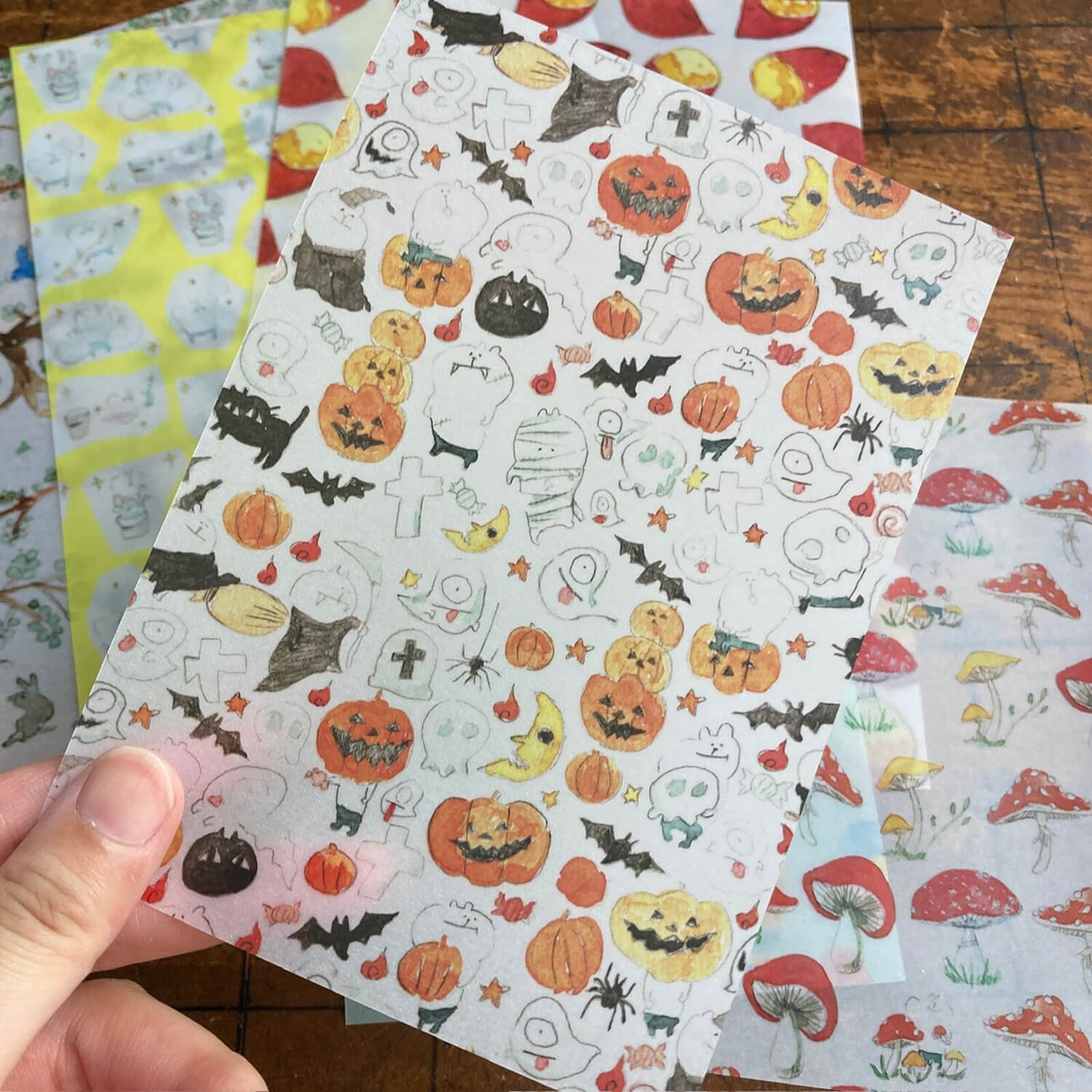 Spica Garden Tracing Paper Set – Autumn Designs