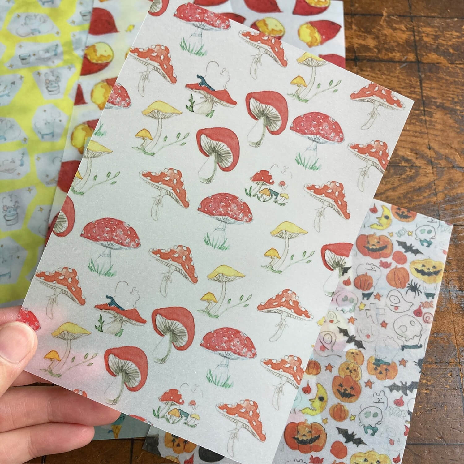 Spica Garden Tracing Paper Set – Autumn Designs
