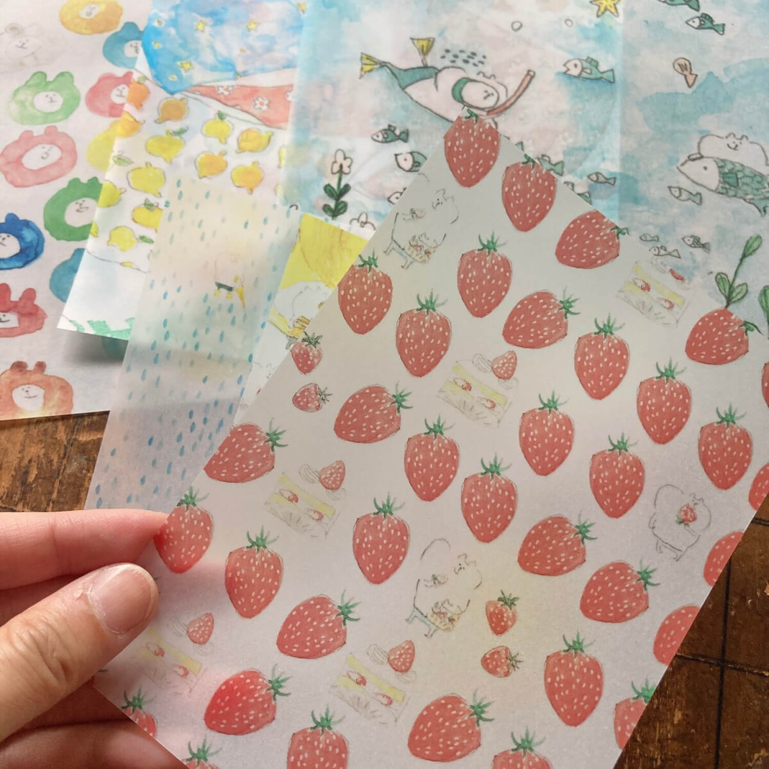 Spica Garden Tracing Paper Set – Summer Designs