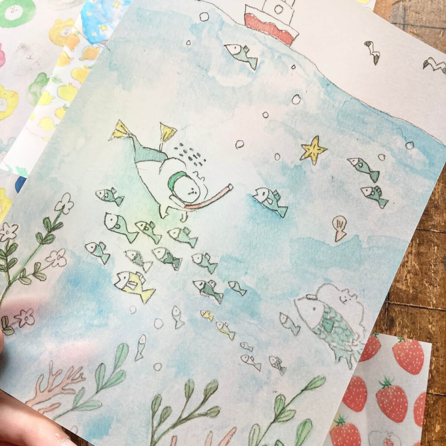 Spica Garden Tracing Paper Set – Summer Designs