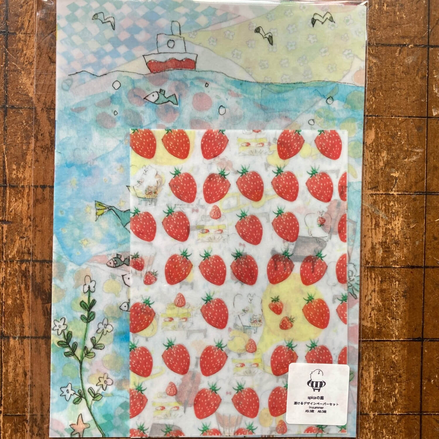 Spica Garden Tracing Paper Set – Summer Designs