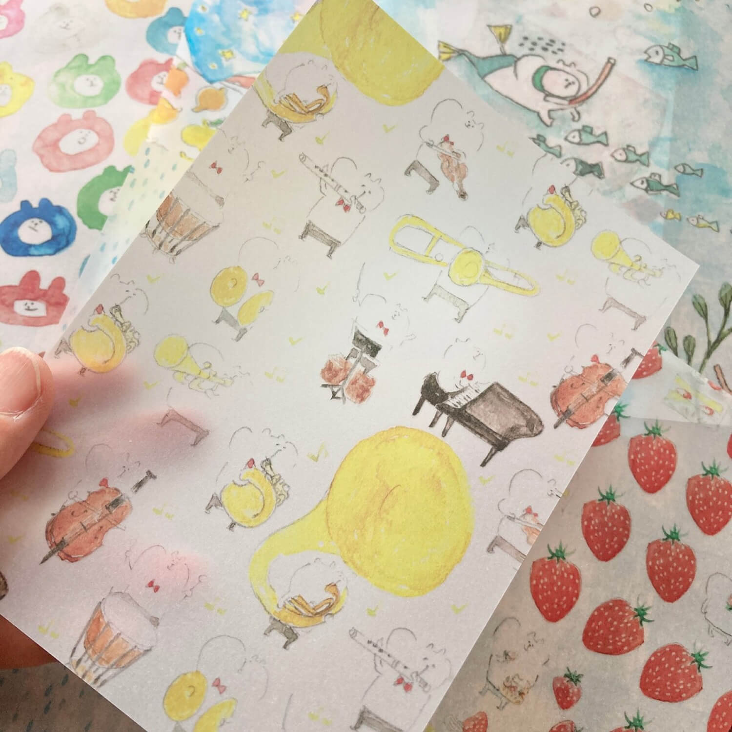 Spica Garden Tracing Paper Set – Summer Designs