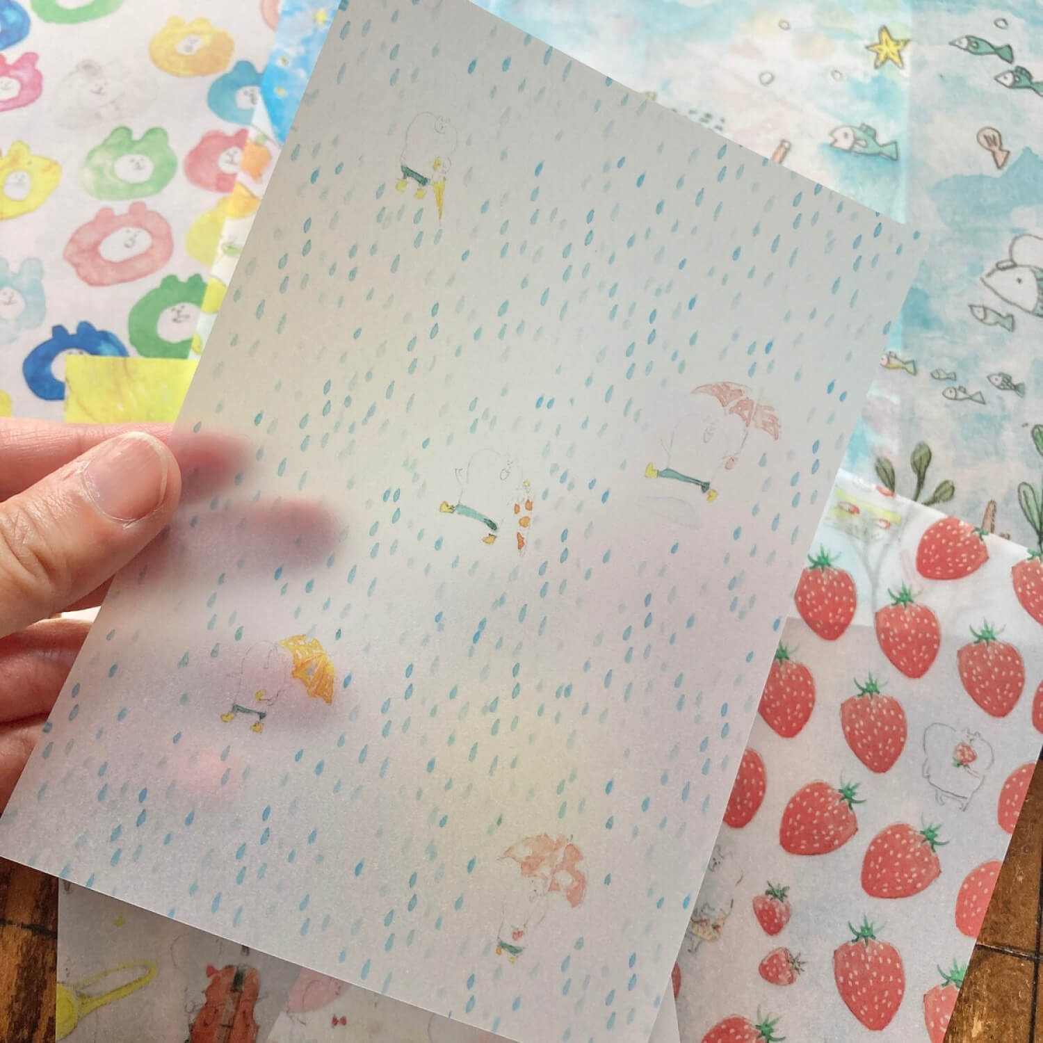 Spica Garden Tracing Paper Set – Summer Designs