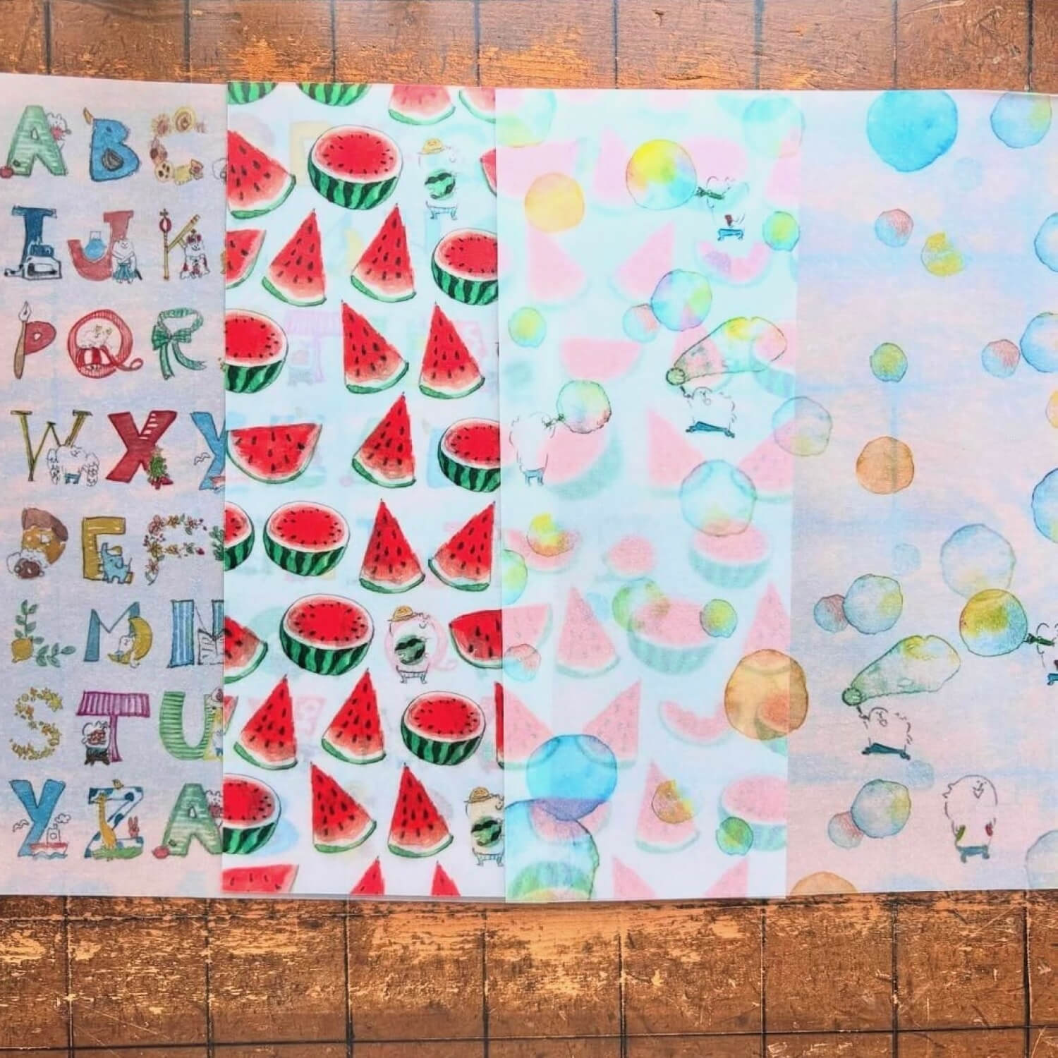 Spica Garden Tracing Paper Set – Watermelon Designs