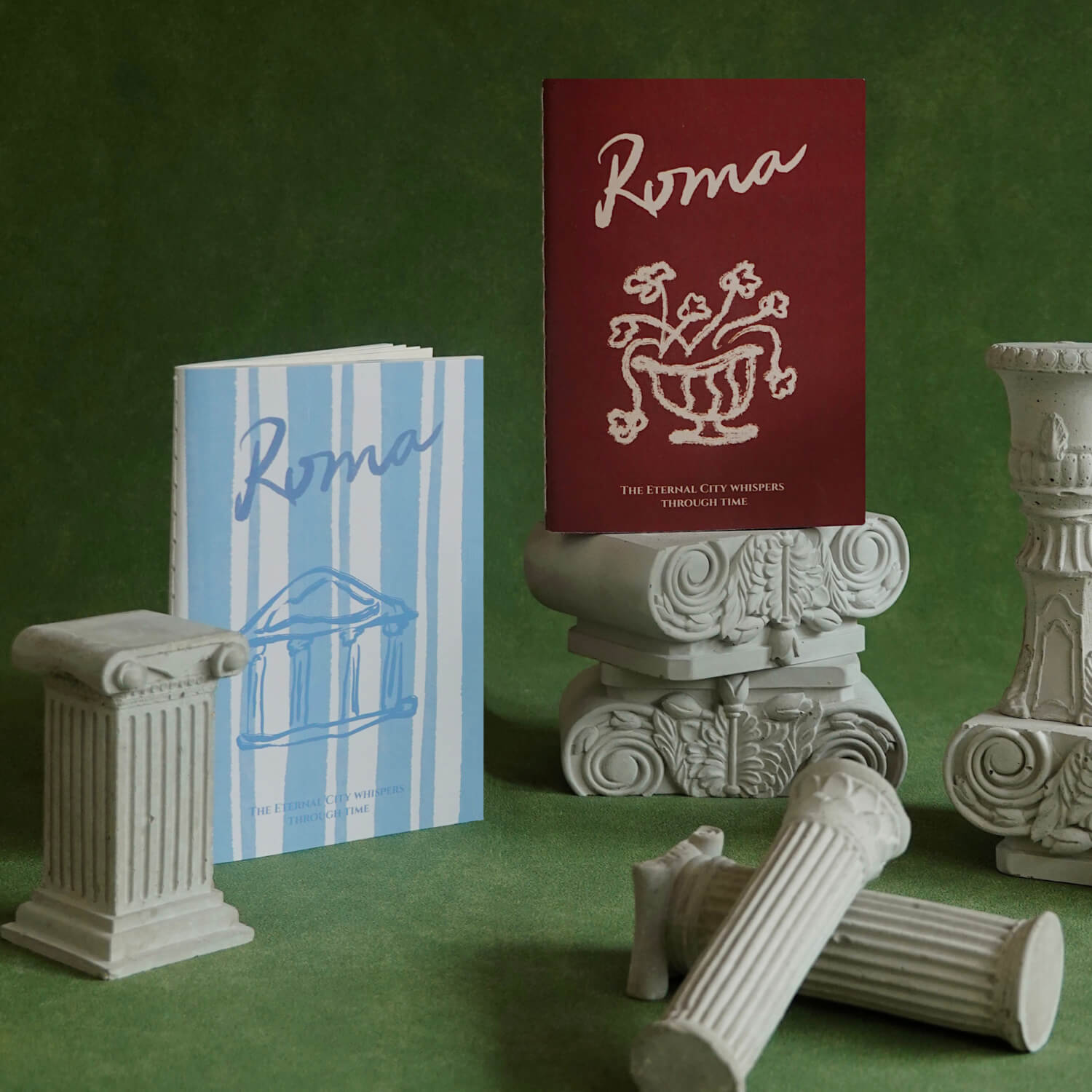 Square Studio Passport Size Traveler's Notebook Inserts – Rome Series