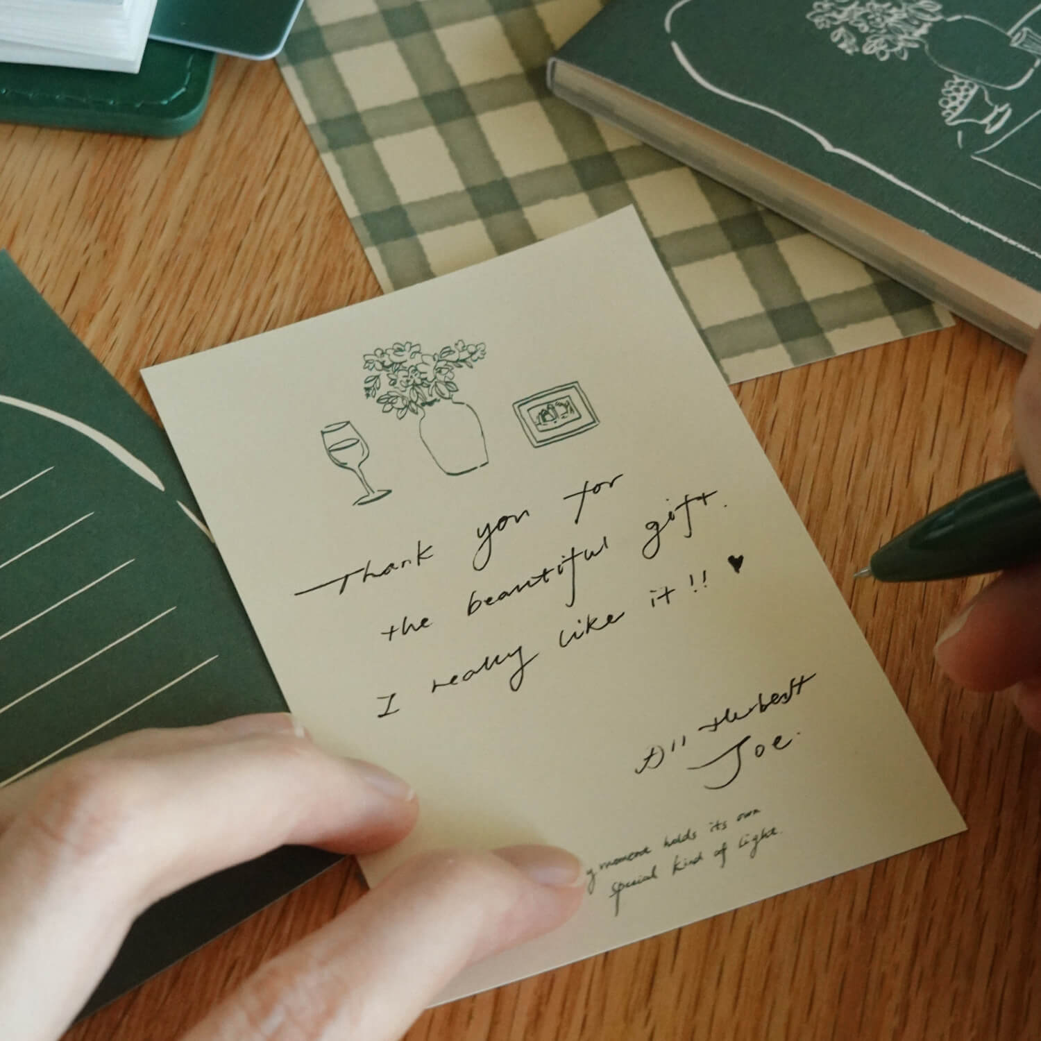 Square Studio Quartet Memo Pad