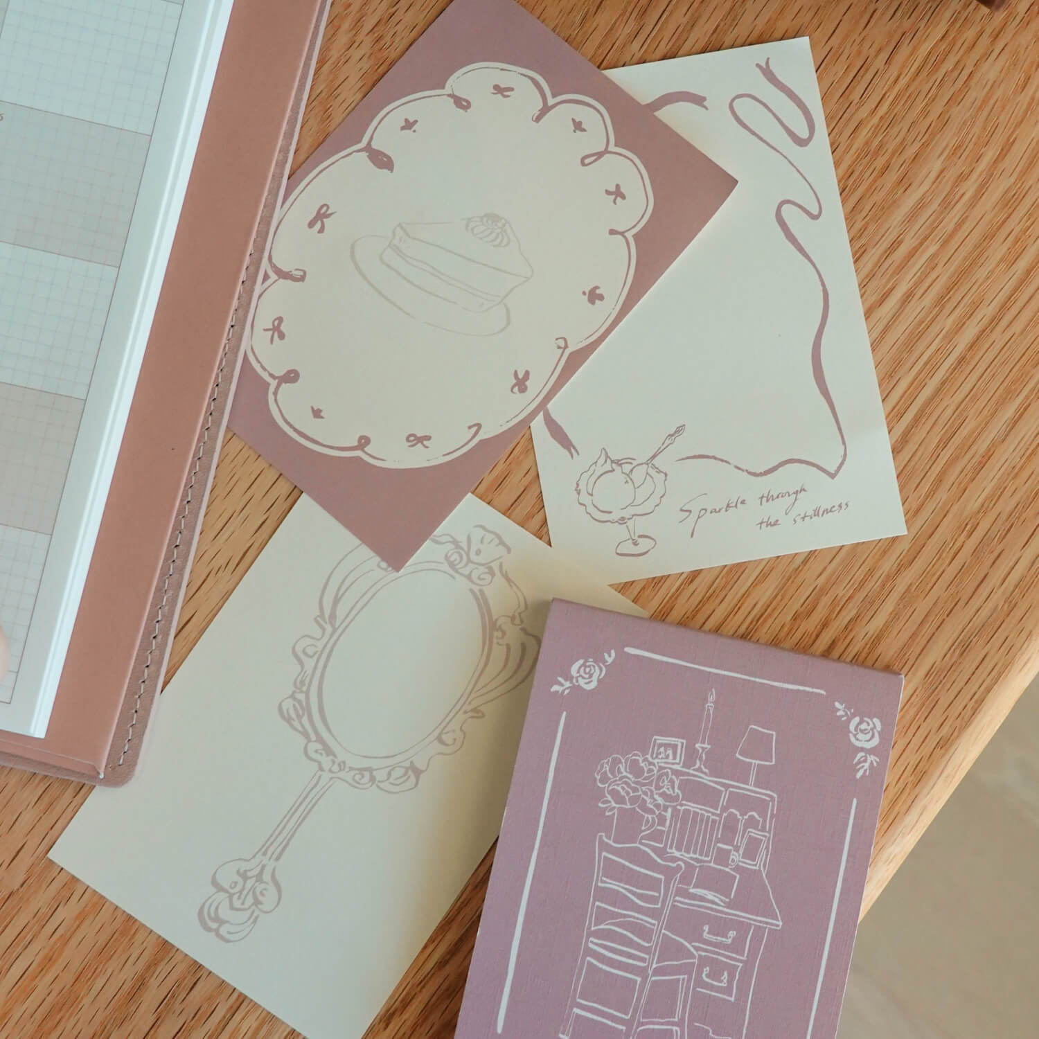 Square Studio Quartet Memo Pad